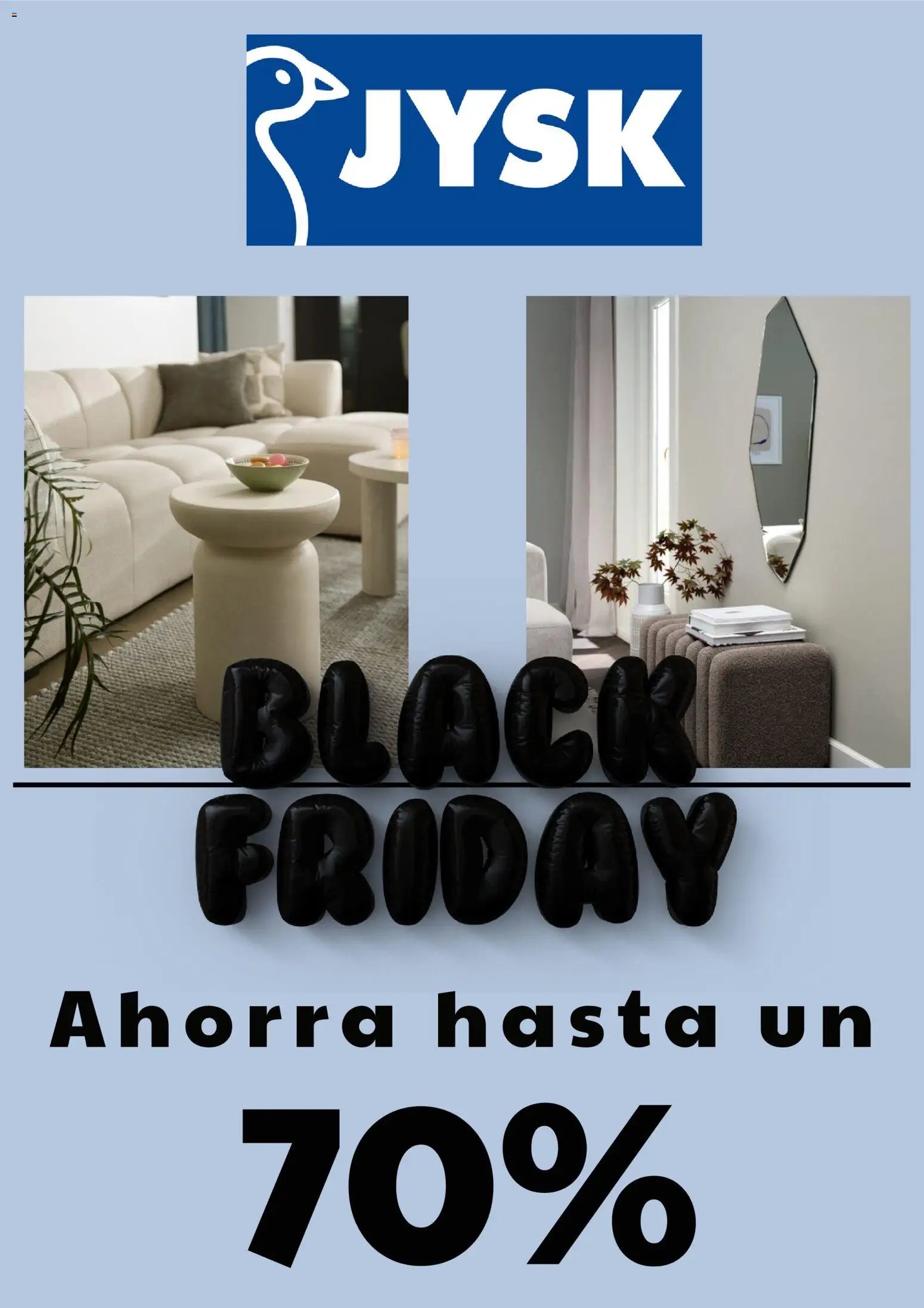 JYSK oferta desde 24/11/2025 Black Friday