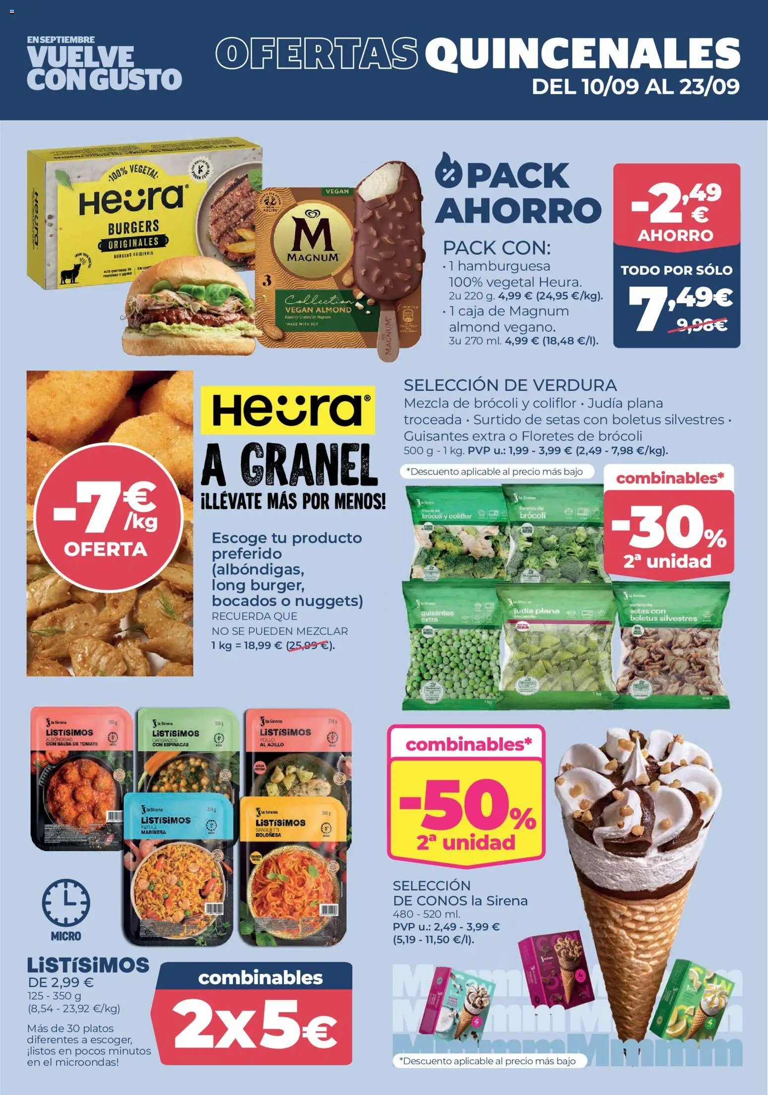 La Sirena oferta desde 10/09/2026 La Sirena Folleto