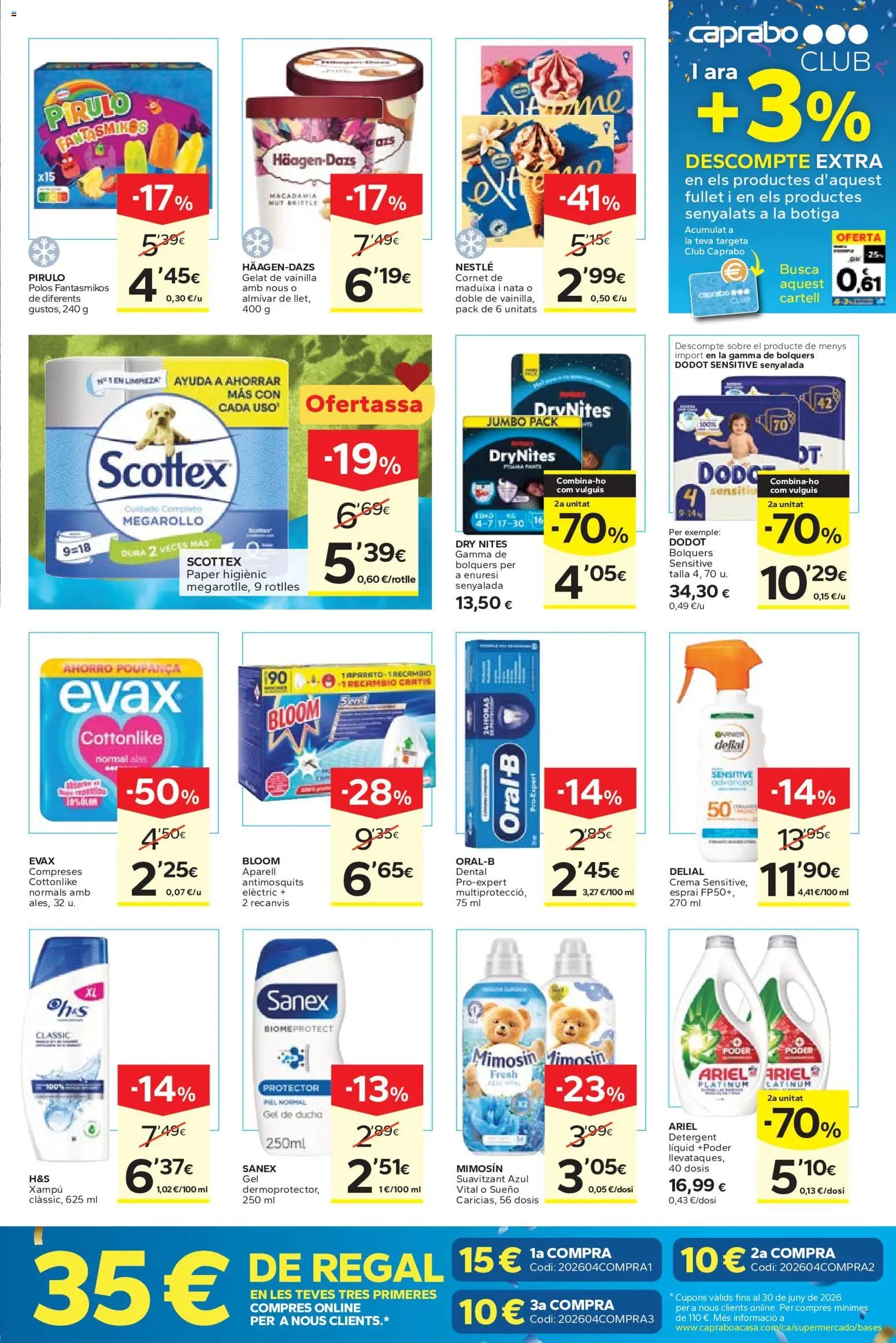 Caprabo oferta desde 28/05/2026 Caprabo Ofertasses d'estiu