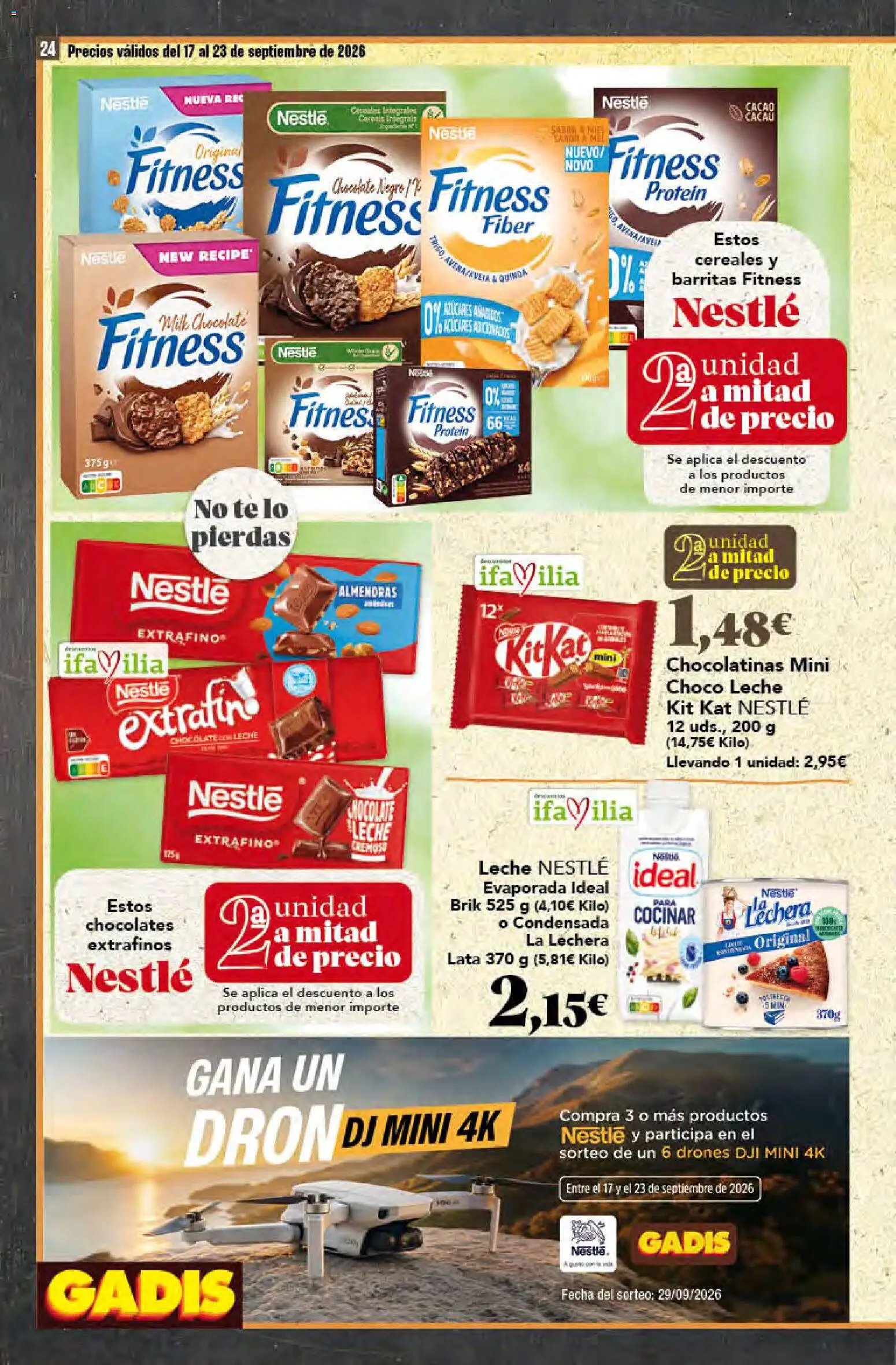 Gadis oferta desde 17/09/2026 Gadis Folleto
