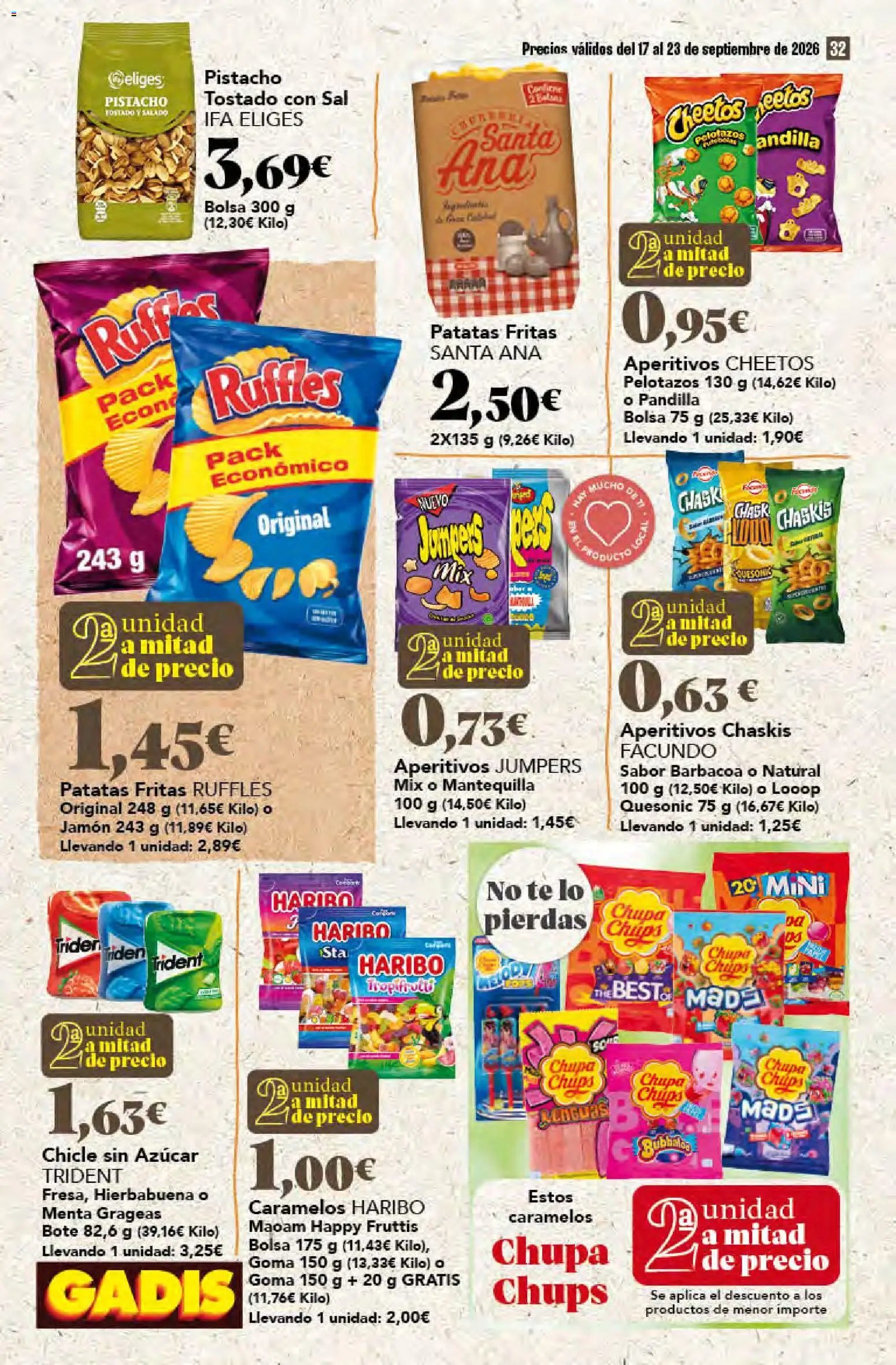 Gadis oferta desde 17/09/2026 Gadis Folleto