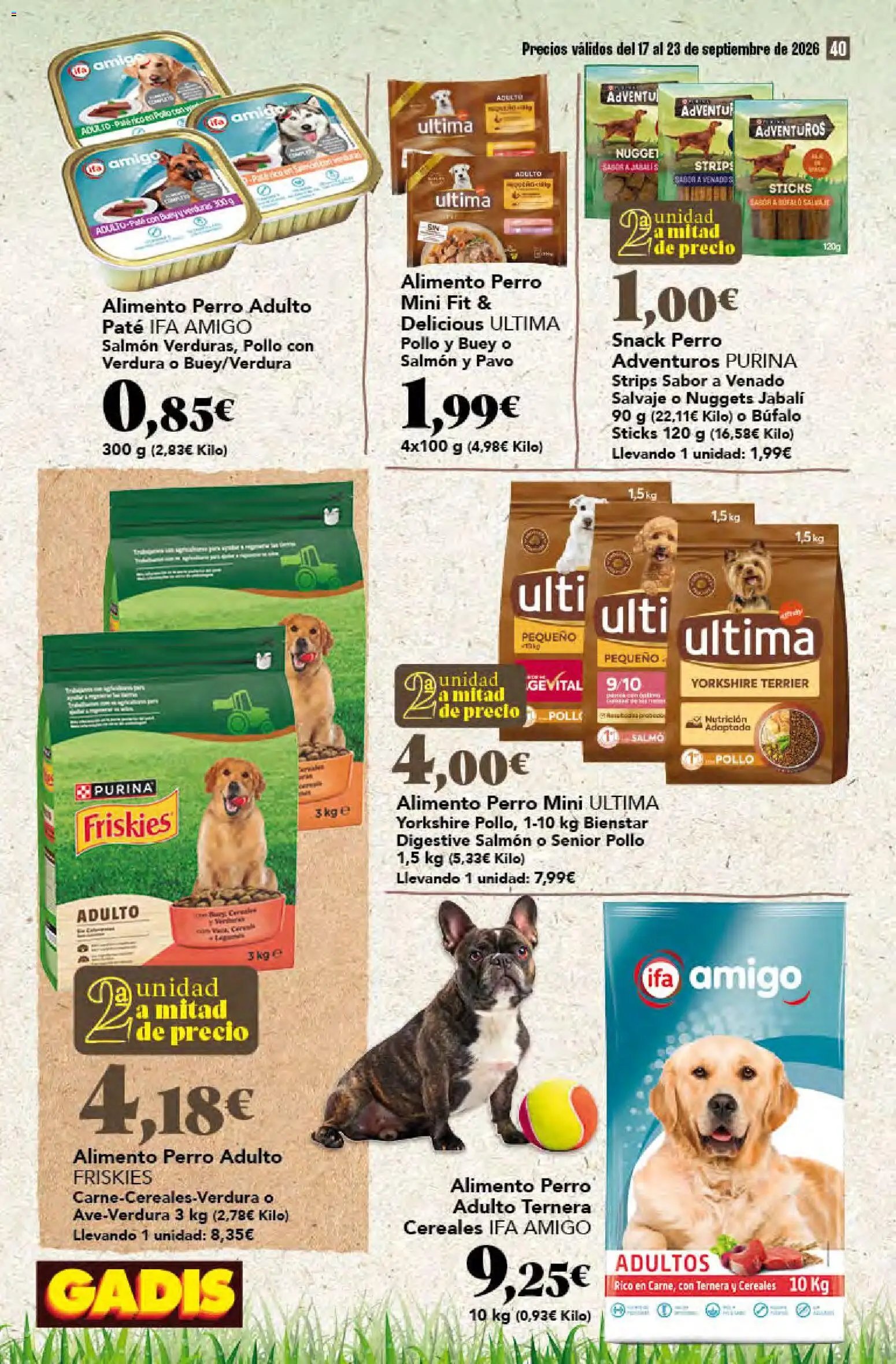 Gadis oferta desde 17/09/2026 Gadis Folleto