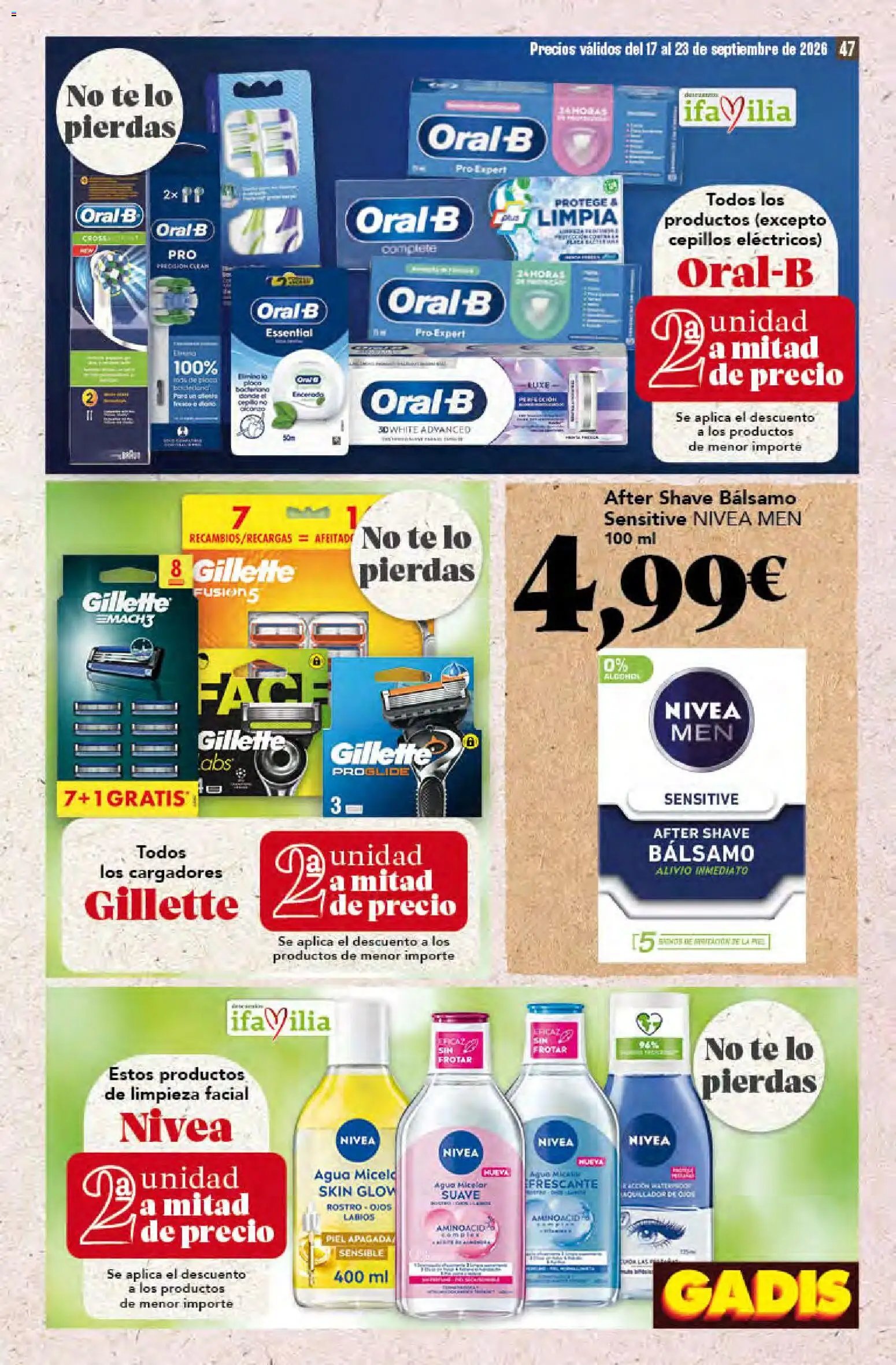 Gadis oferta desde 17/09/2026 Gadis Folleto