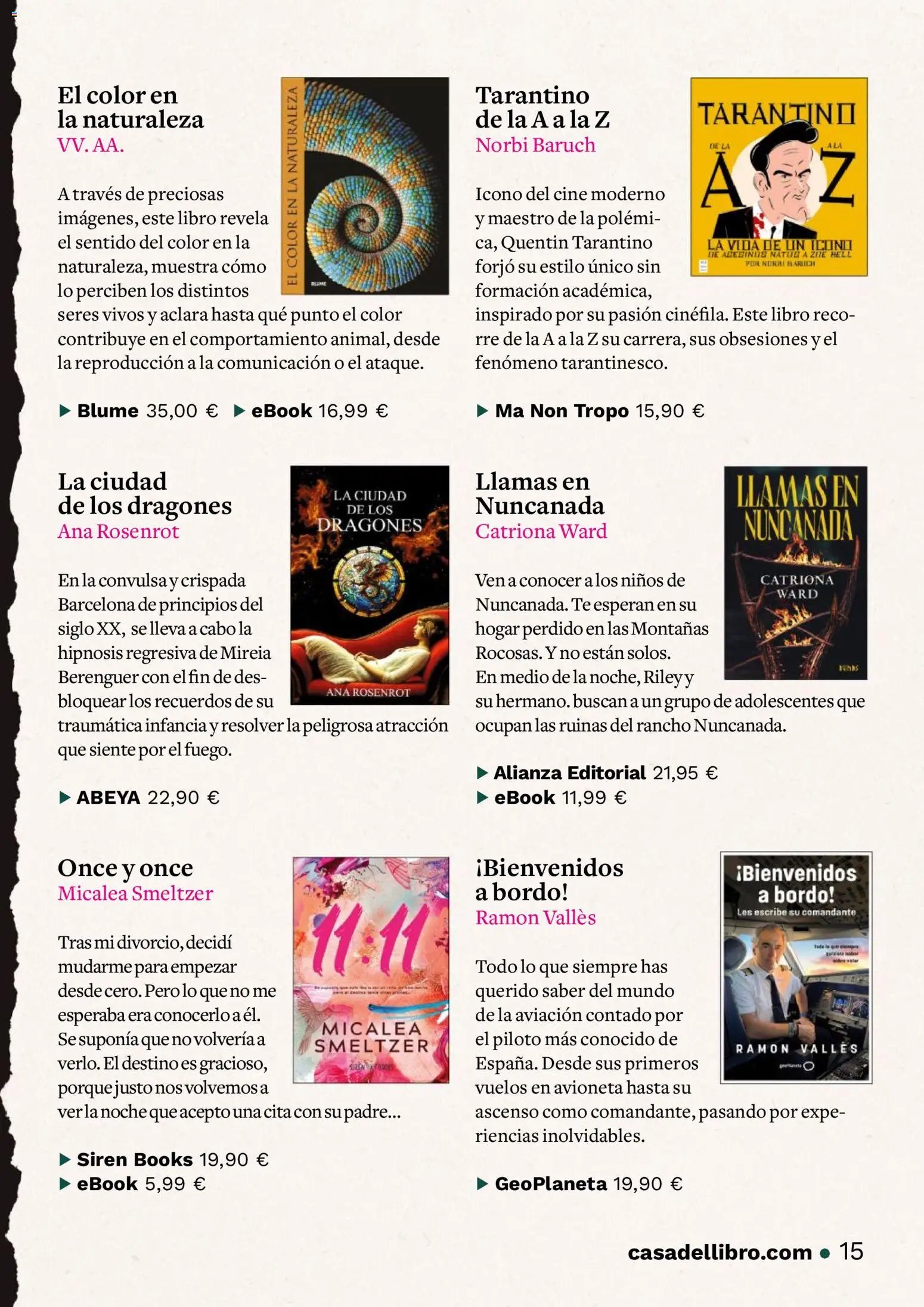 Casa del libro oferta desde 01/04/2026 Casa del libro Folleto