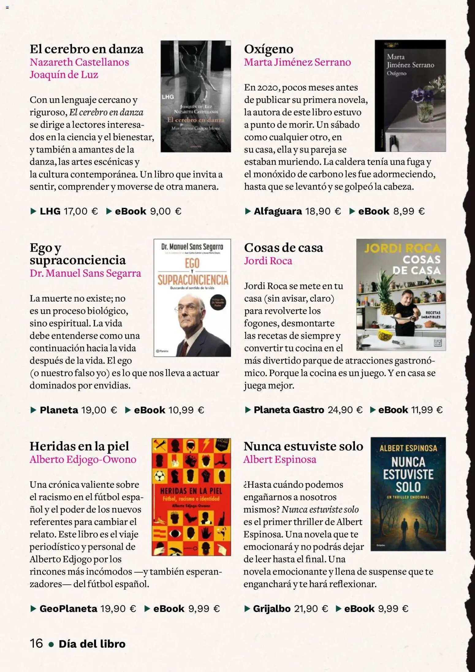 Casa del libro oferta desde 01/04/2026 Casa del libro Folleto