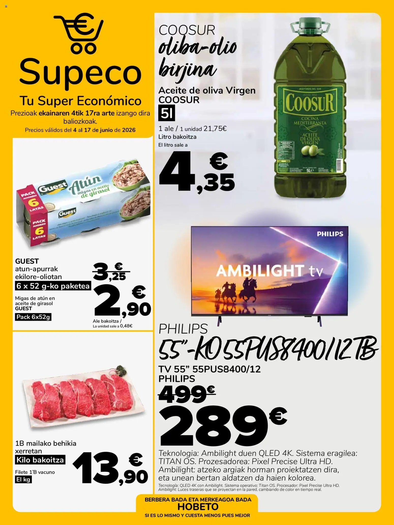 Supeco oferta desde 04/06/2026 Supeco Folleto