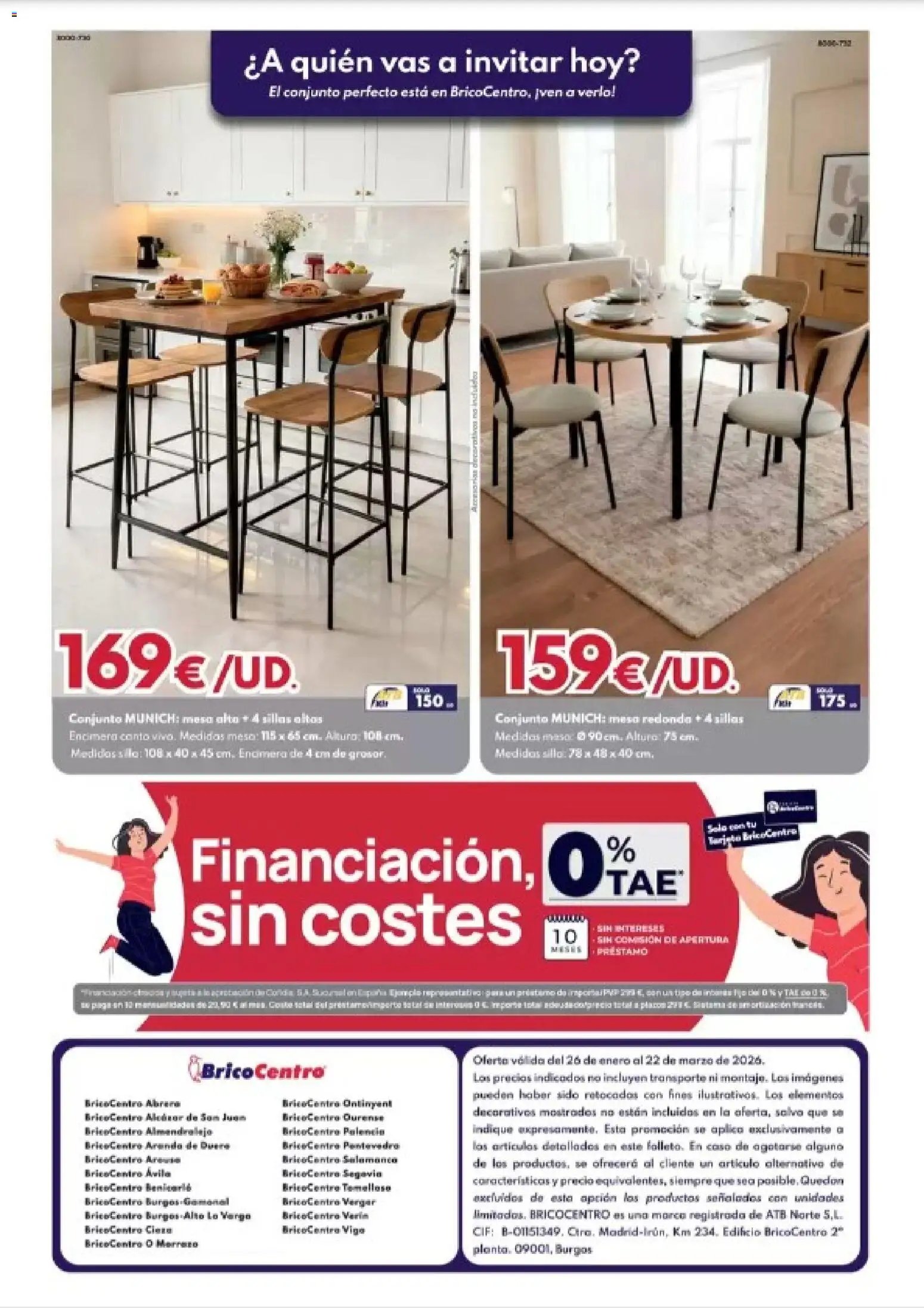BricoCentro oferta desde 26/01/2026 Folleto