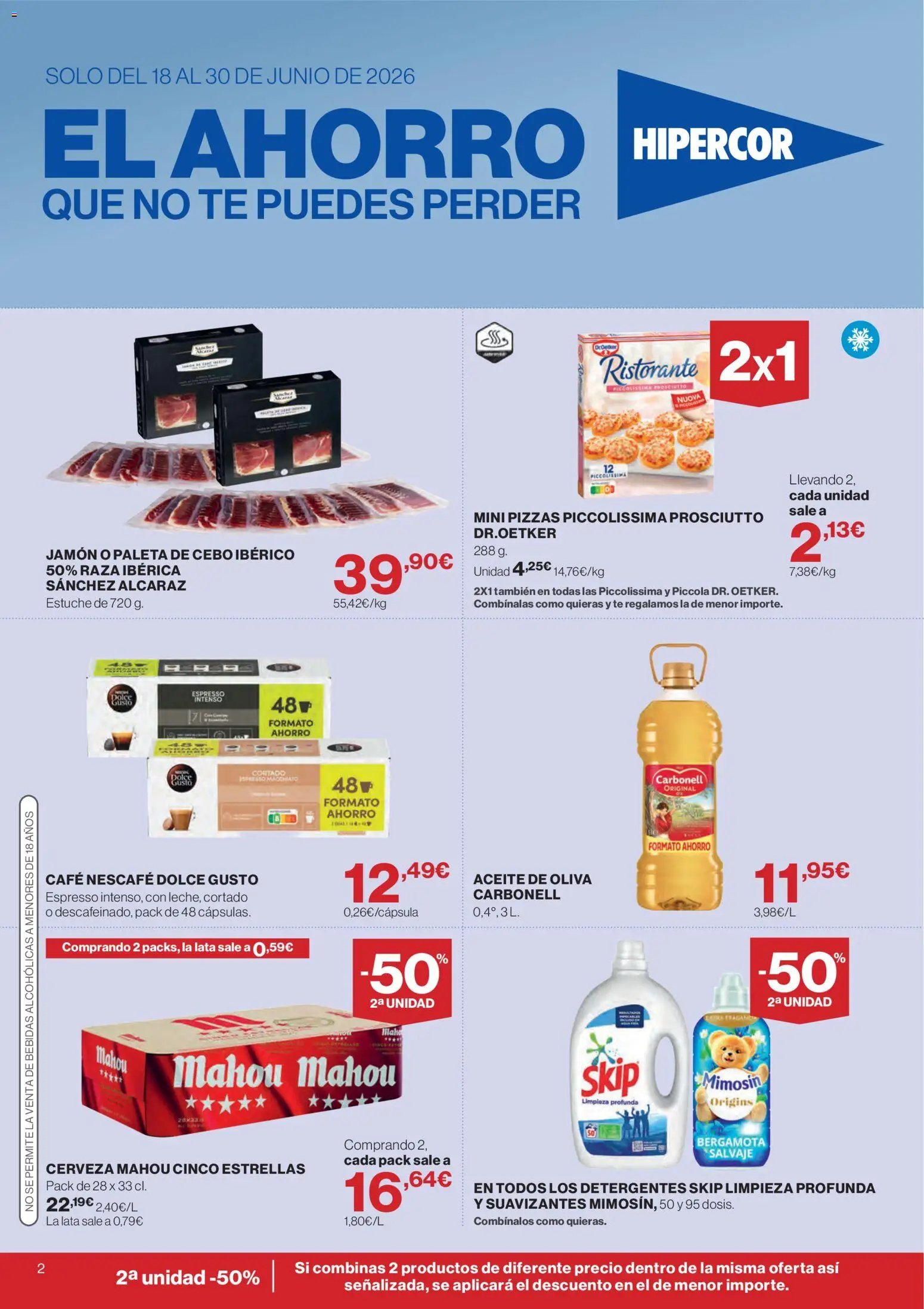 Hipercor oferta desde 18/06/2026 Hipercor Catálogo