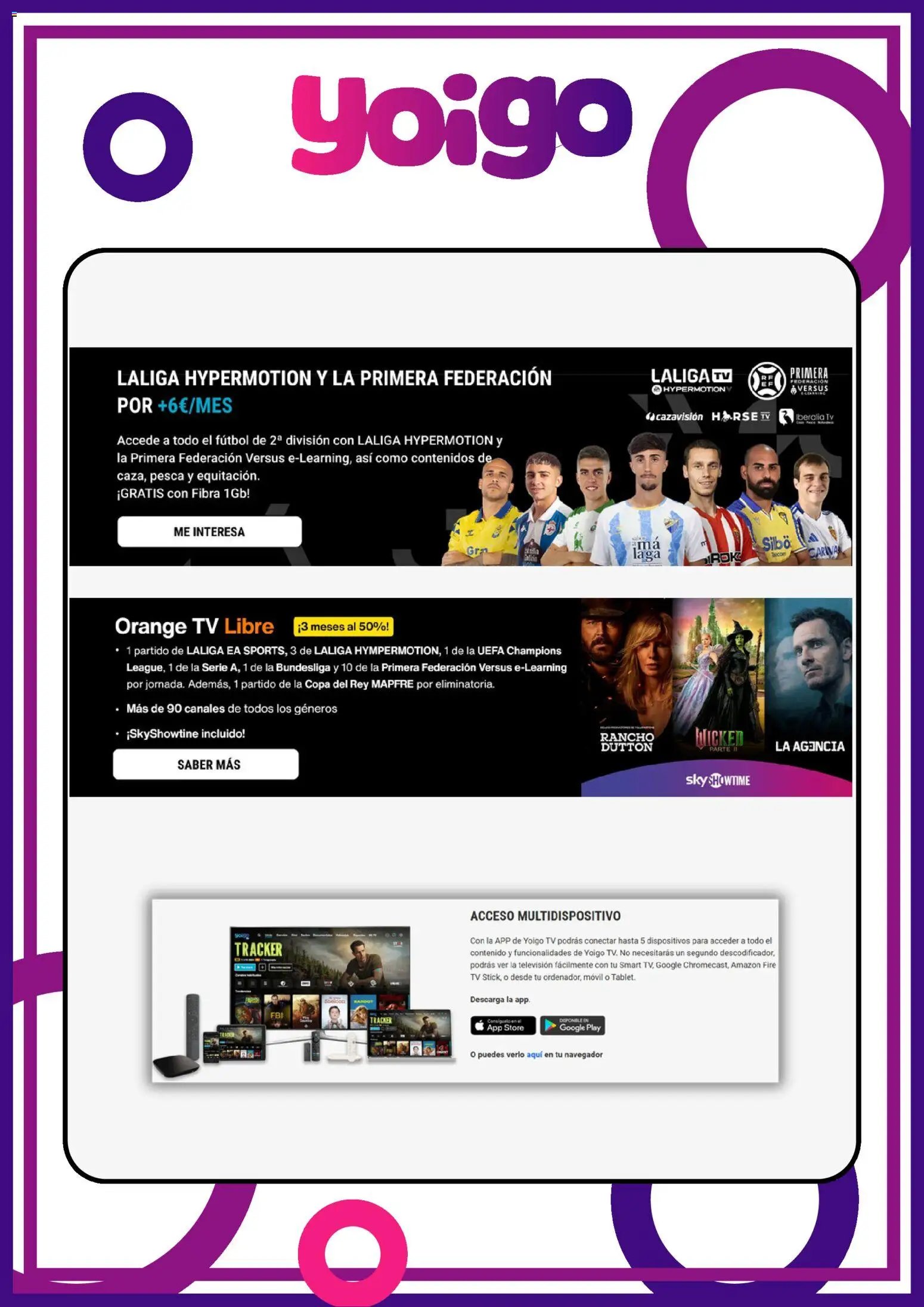 Yoigo oferta desde 15/07/2026 Yoigo Ofertas