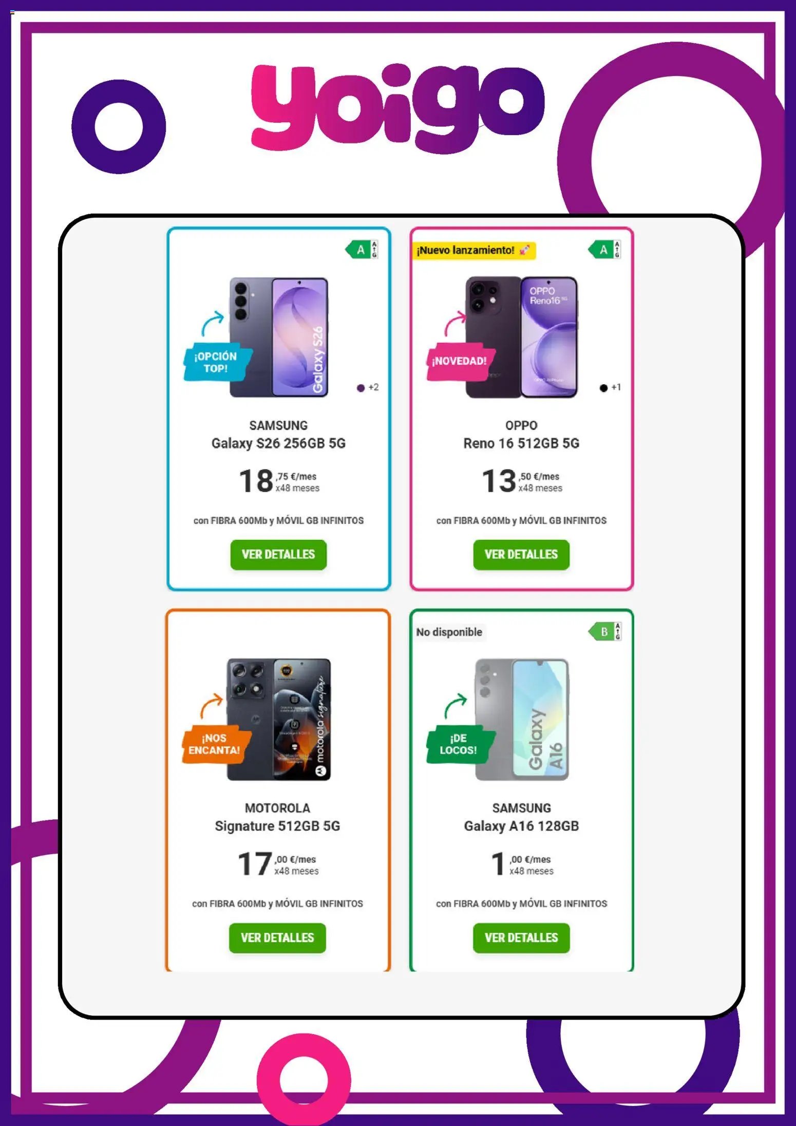 Yoigo oferta desde 15/07/2026 Yoigo Ofertas