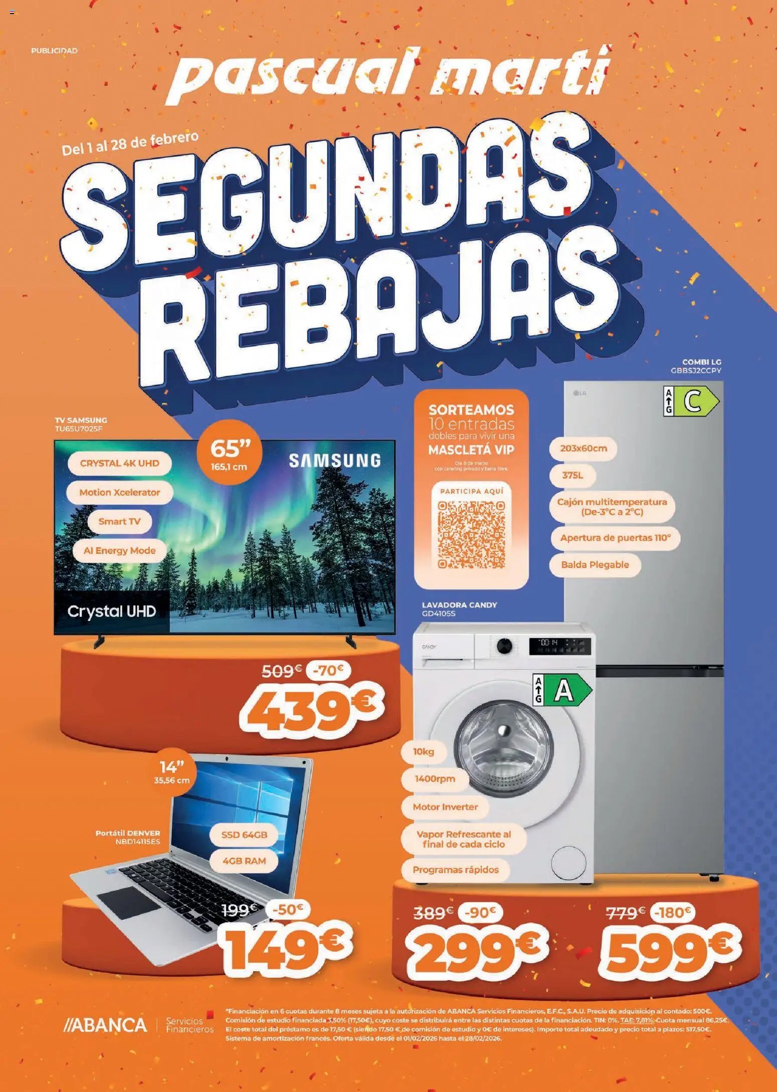 Pascual Martí oferta desde 01/02/2026 Folleto