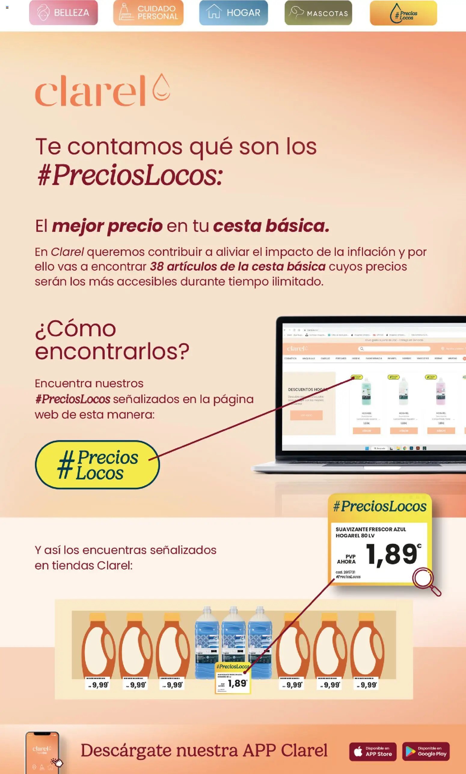 Clarel oferta desde 11/02/2026 Clarel Folleto