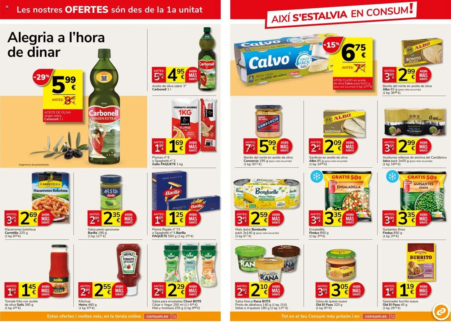Consum oferta desde 28/05/2026 Consum Folleto
