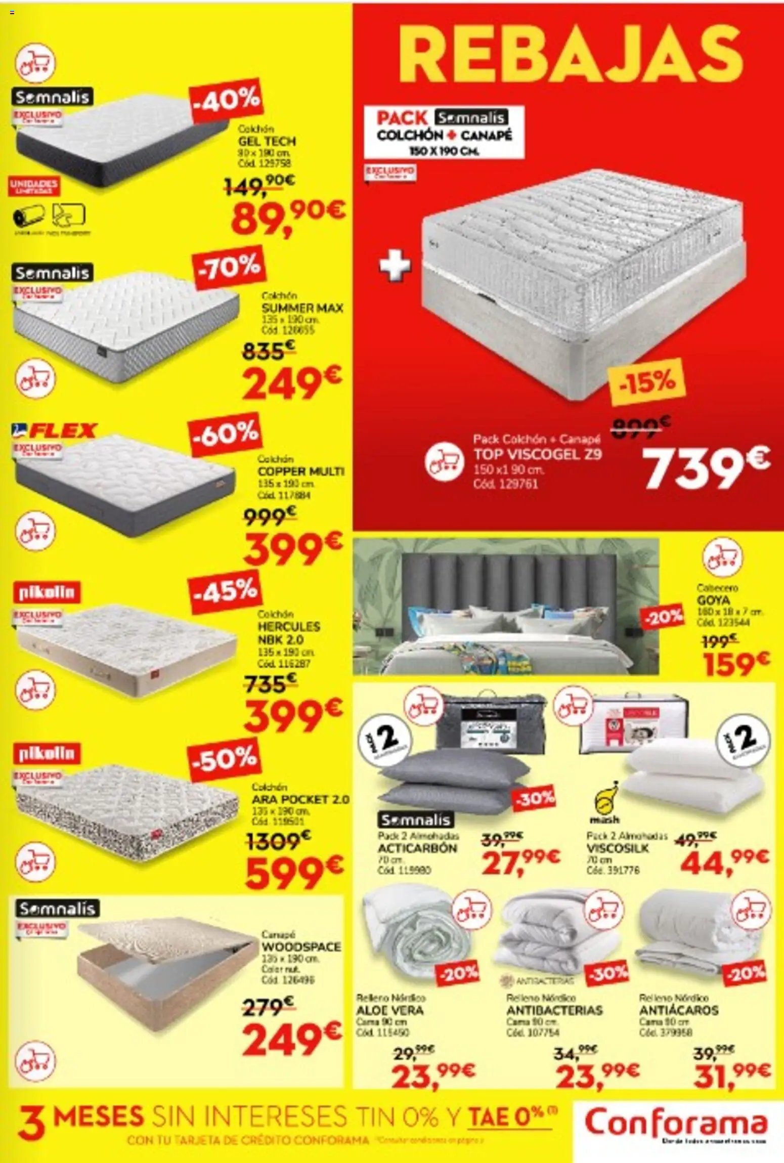 Conforama oferta desde 02/01/2026 Folleto