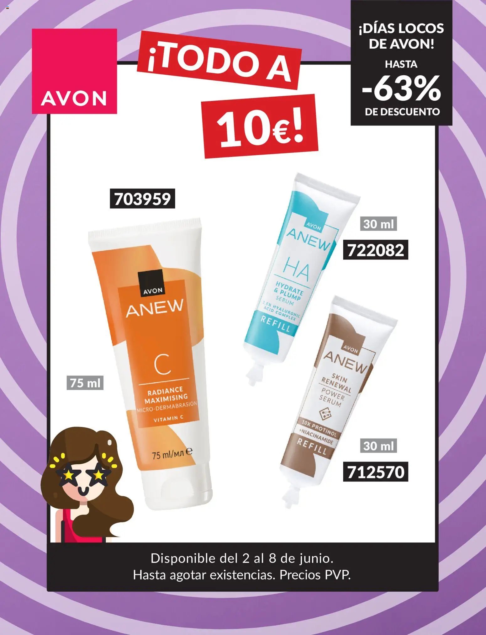 Avon oferta desde 02/06/2026 Avon Días locos