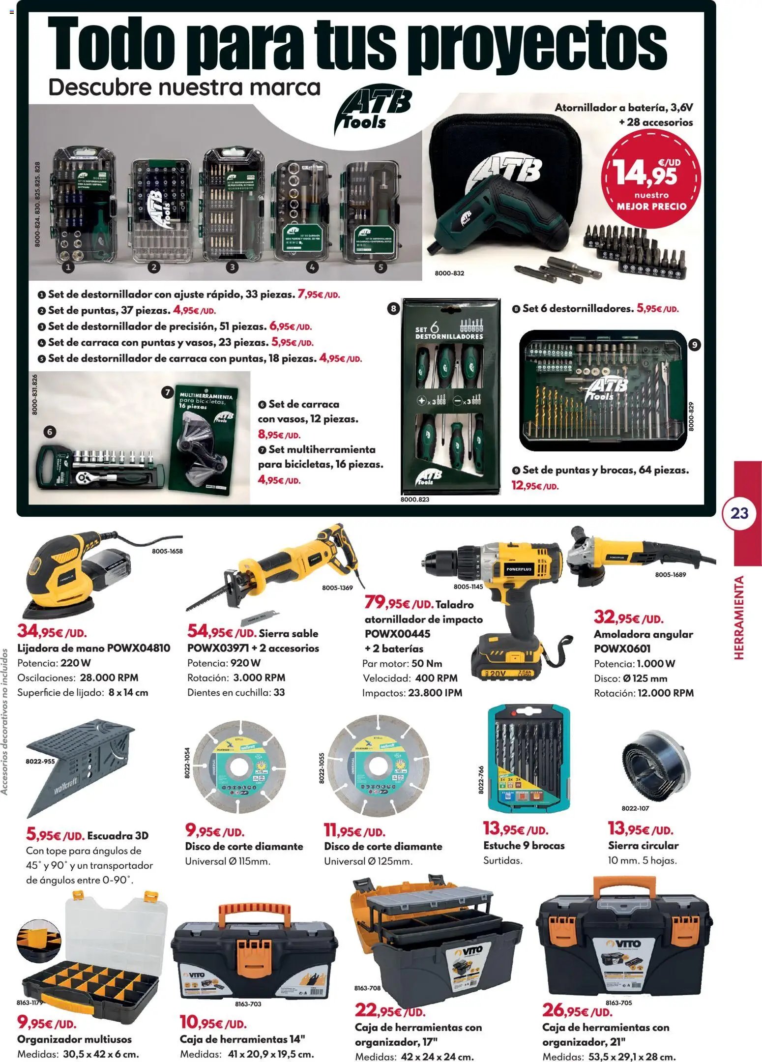 BricoCentro oferta desde 23/03/2026 BricoCentro Folleto