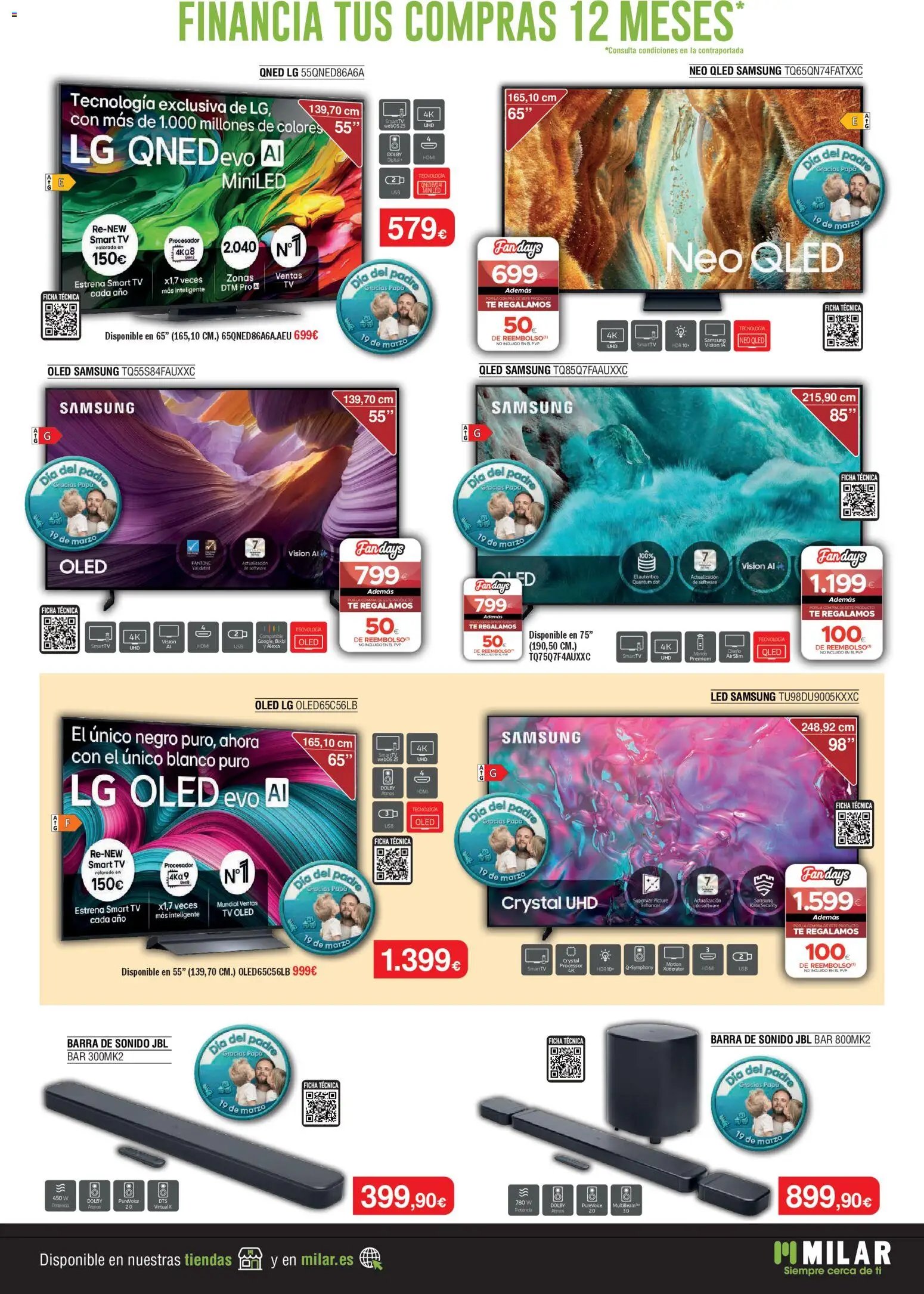 Milar oferta desde 01/03/2026 Milar Folleto