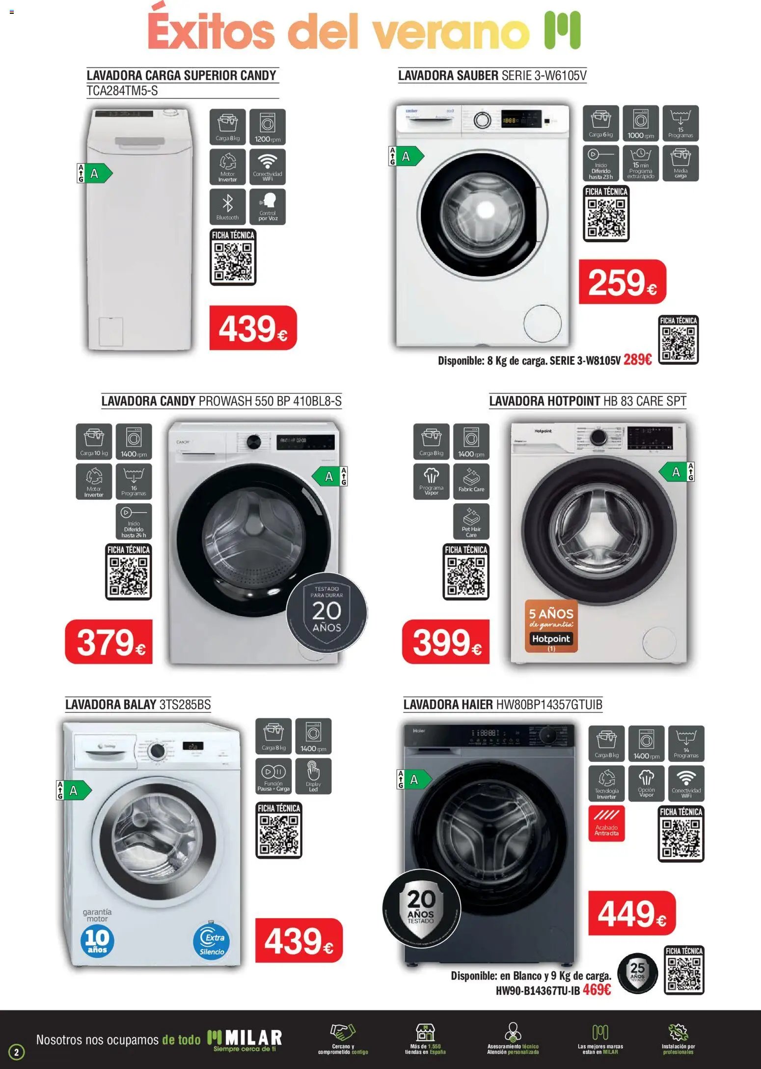 Milar oferta desde 01/07/2026 Milar Folleto