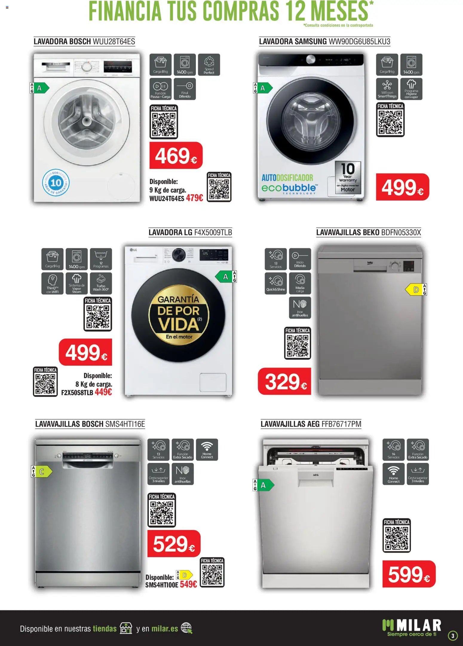 Milar oferta desde 01/07/2026 Milar Folleto