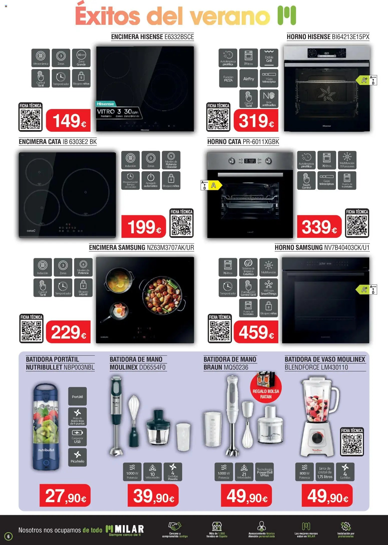 Milar oferta desde 01/07/2026 Milar Folleto