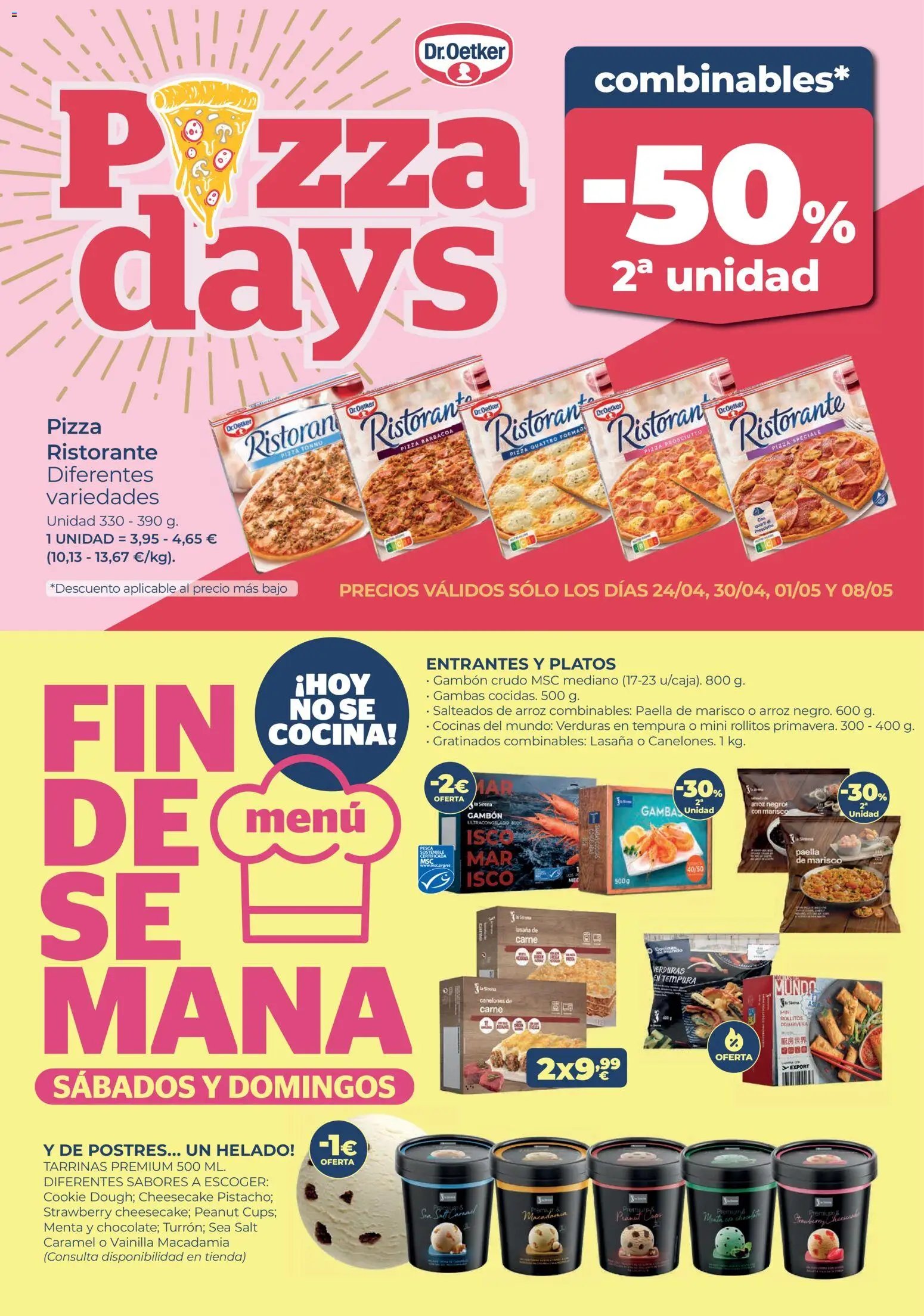 La Sirena oferta desde 23/04/2026 La Sirena Folleto