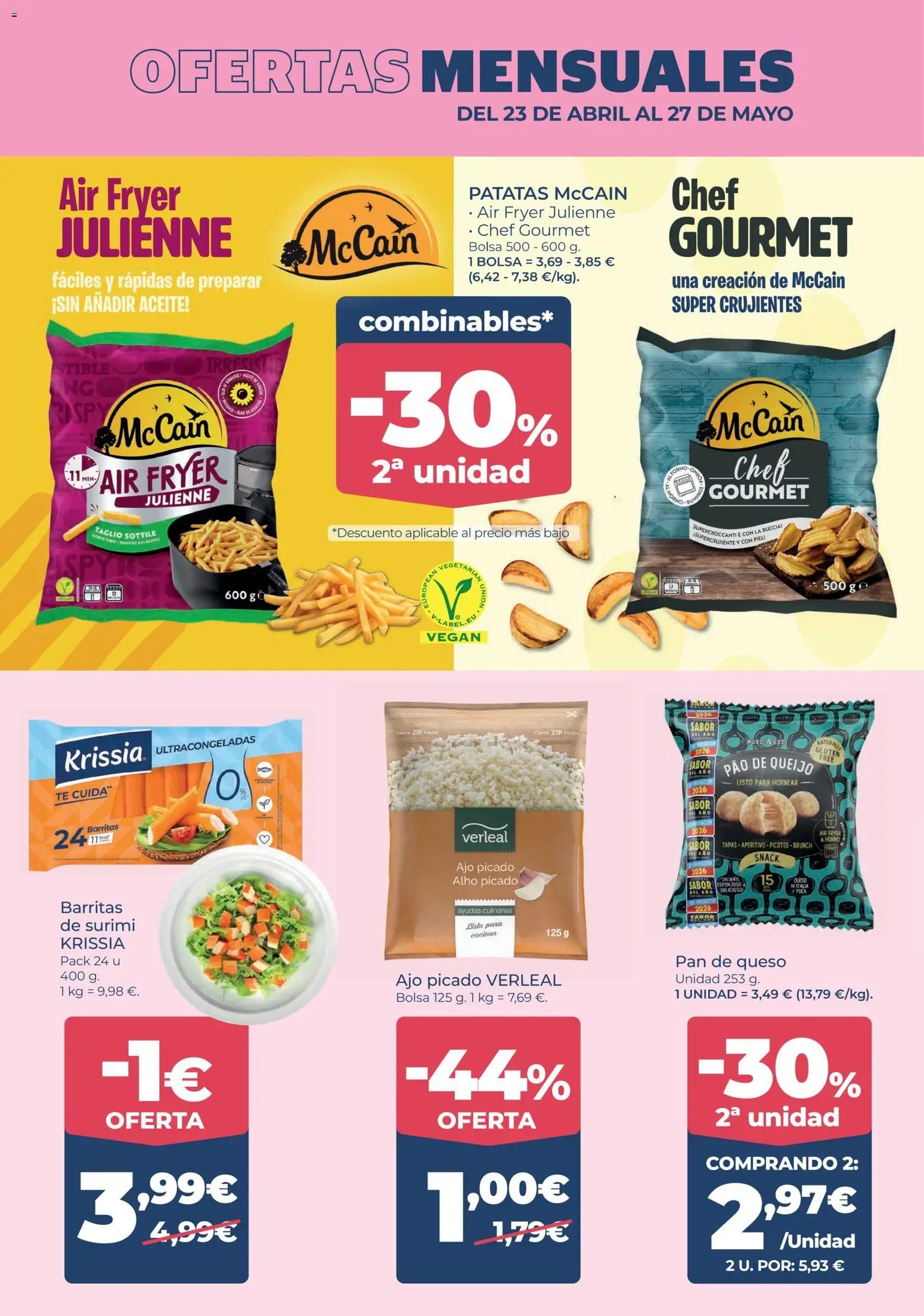 La Sirena oferta desde 23/04/2026 La Sirena Folleto