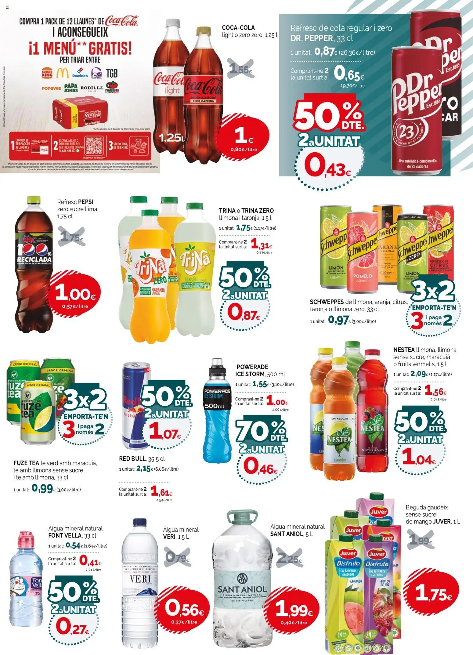 Condis oferta desde 02/09/2026 Condis Folleto
