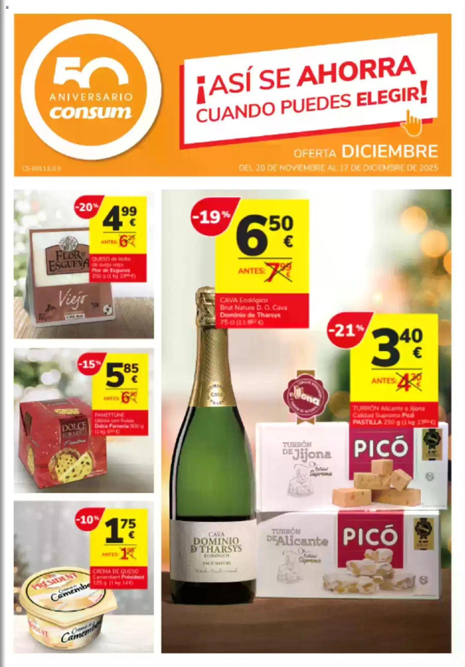 Consum oferta desde 20/11/2025 Folleto