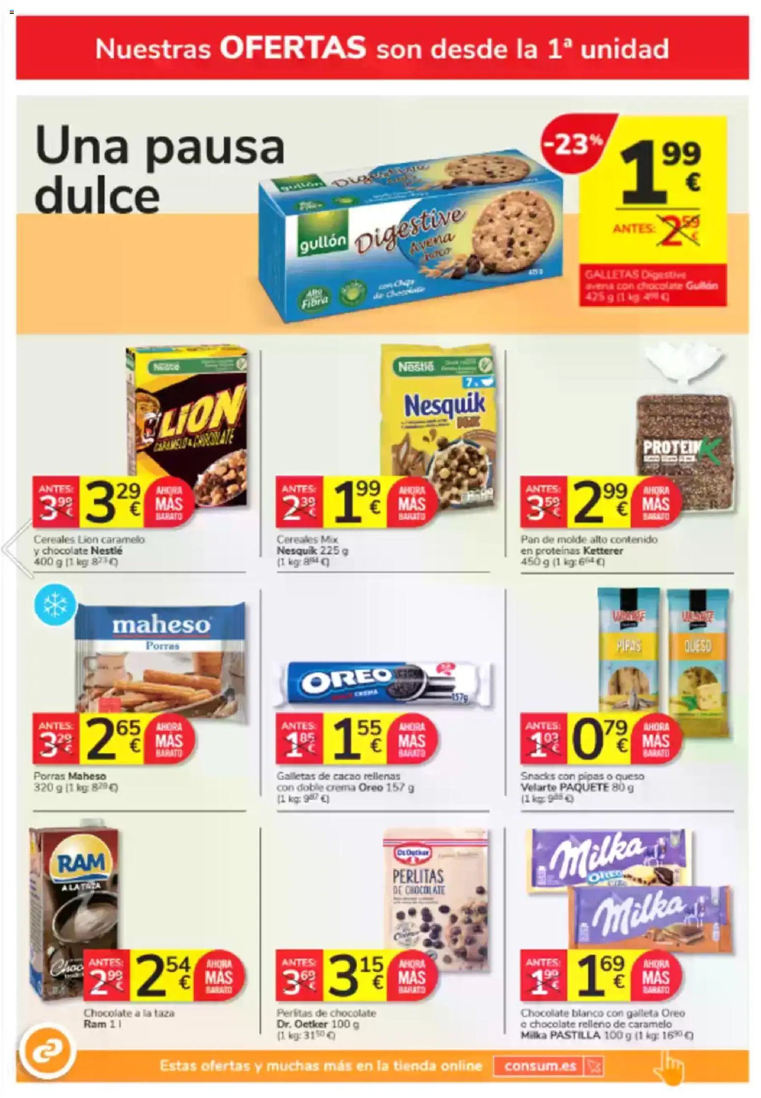 Consum oferta desde 20/11/2025 Folleto