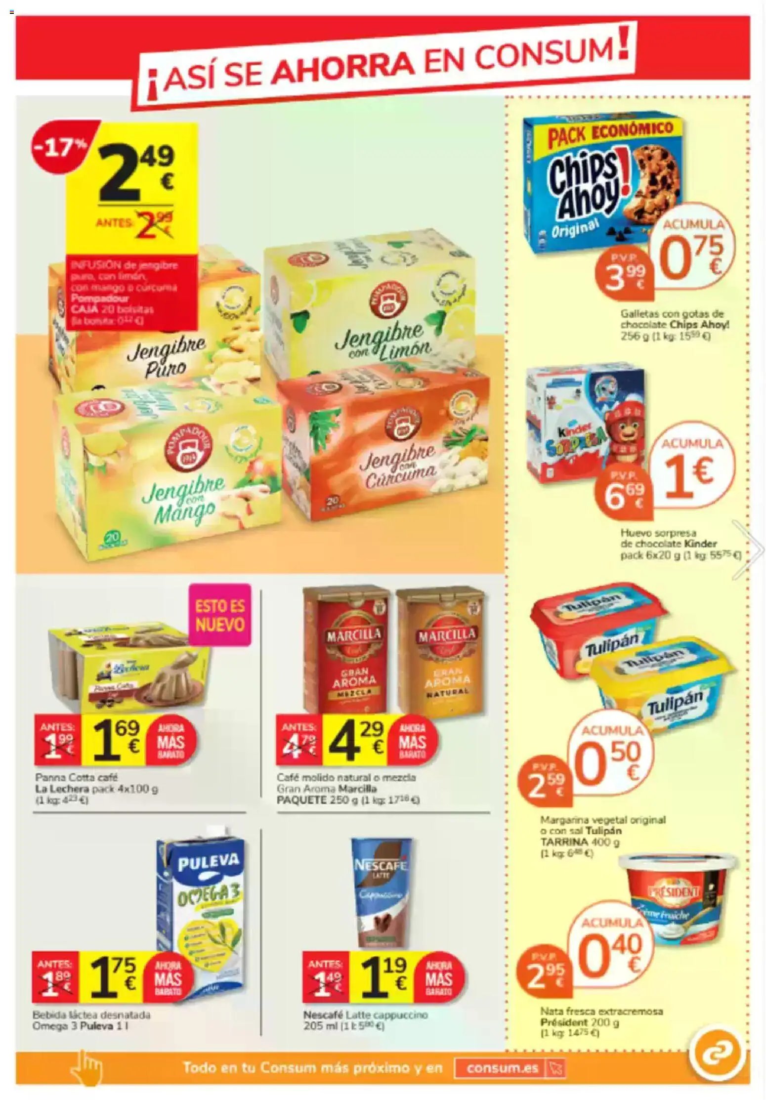 Consum oferta desde 20/11/2025 Folleto