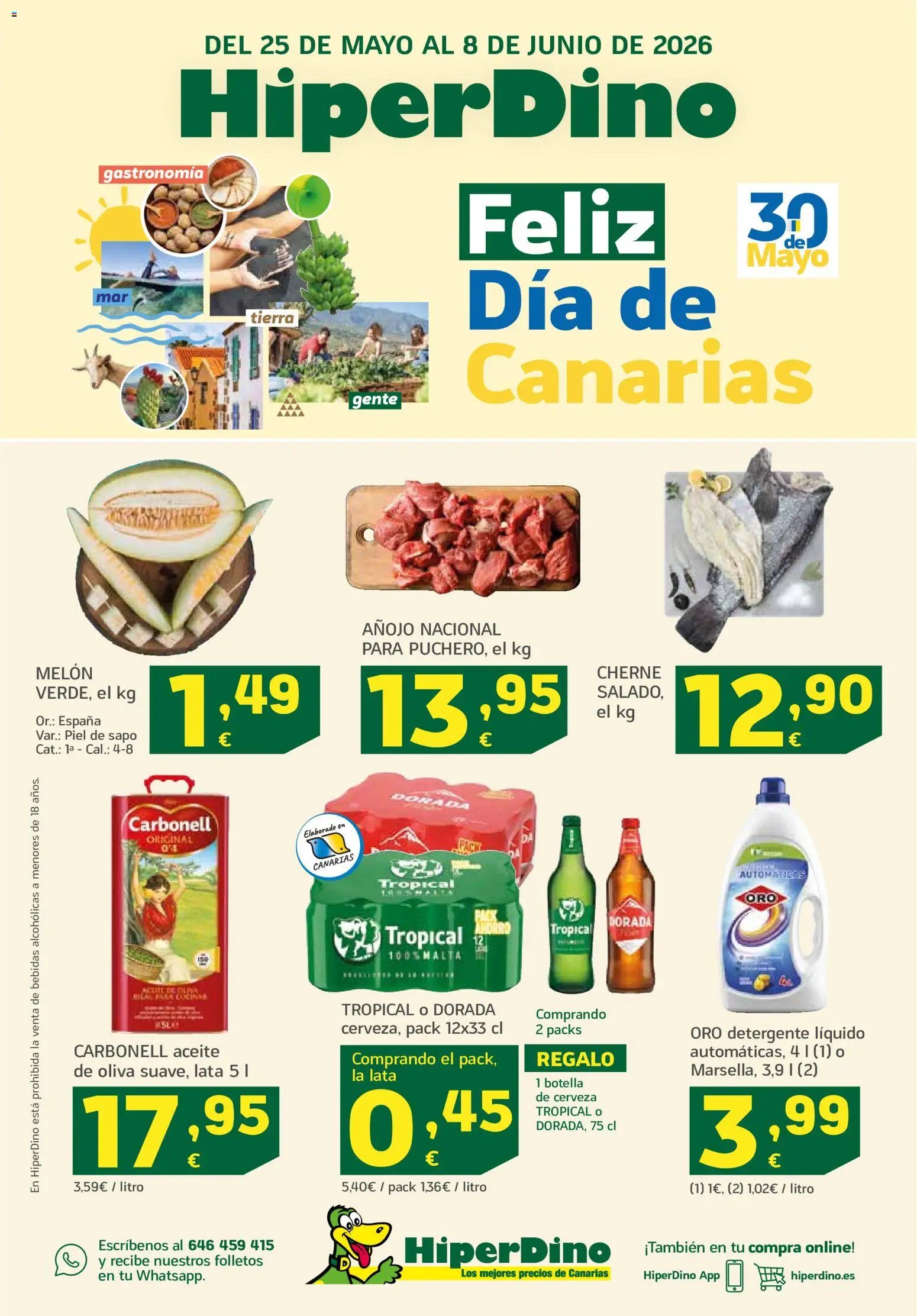 HiperDino oferta desde 25/05/2026 HiperDino Folleto