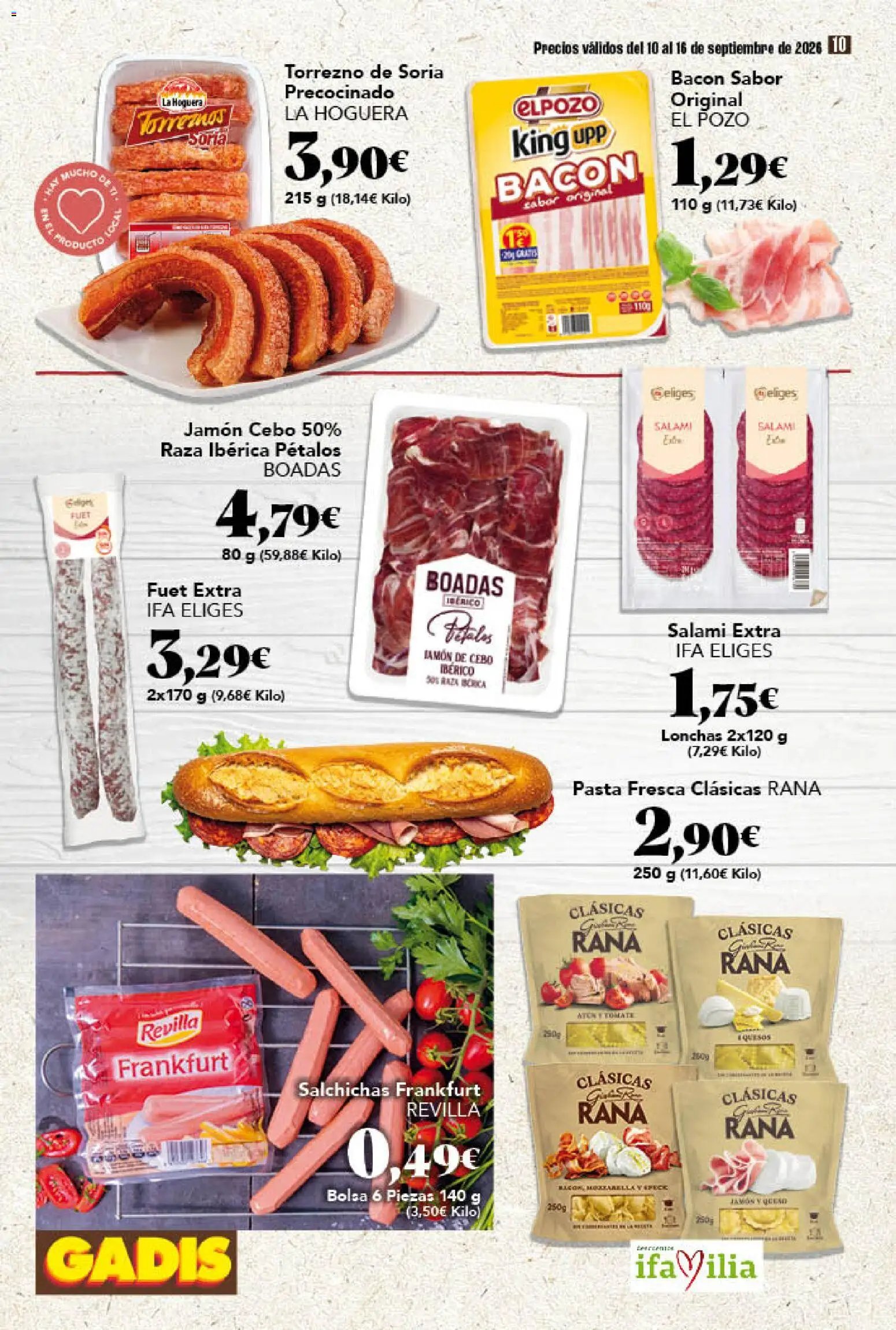 Gadis oferta desde 10/09/2026 Gadis Folleto