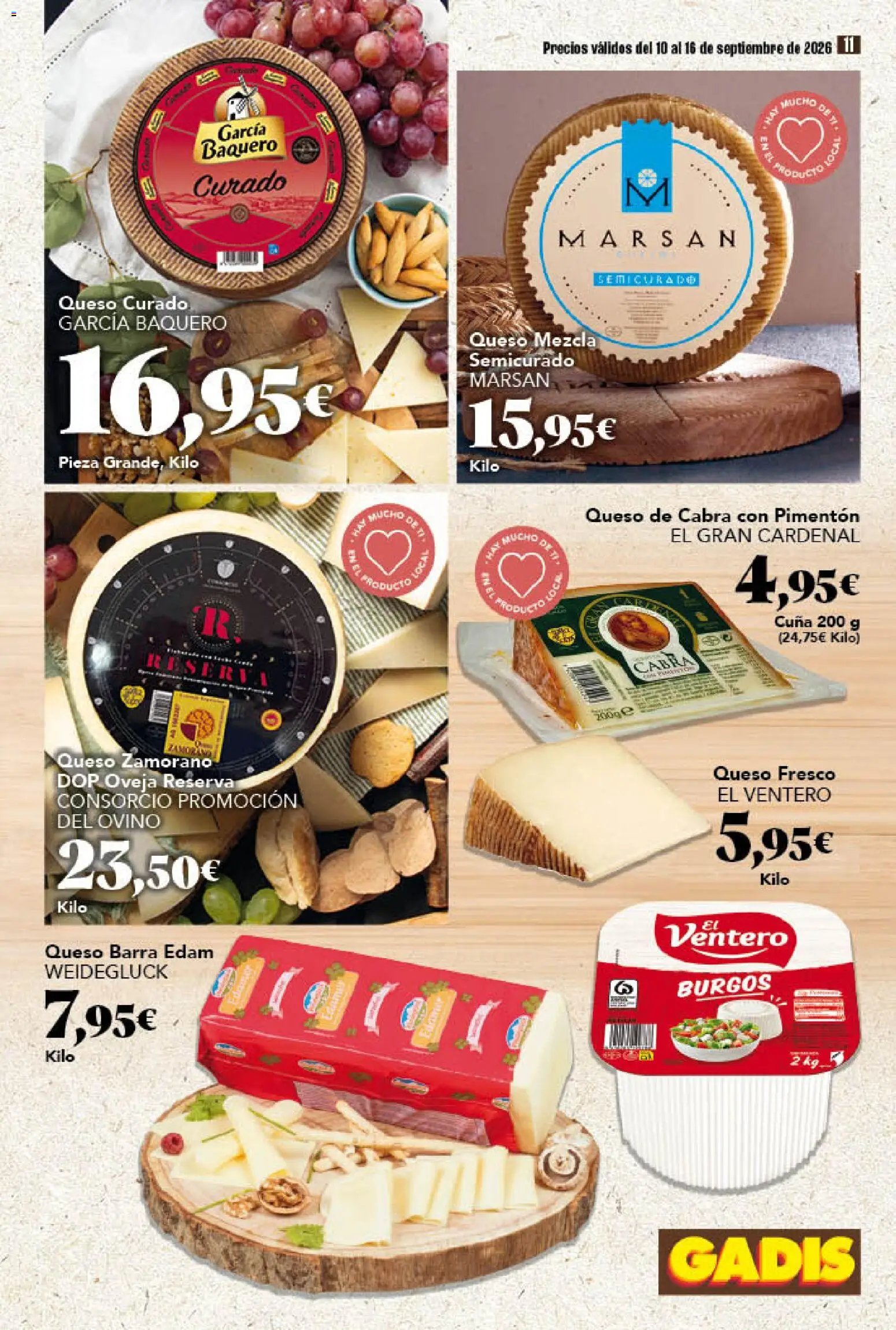 Gadis oferta desde 10/09/2026 Gadis Folleto
