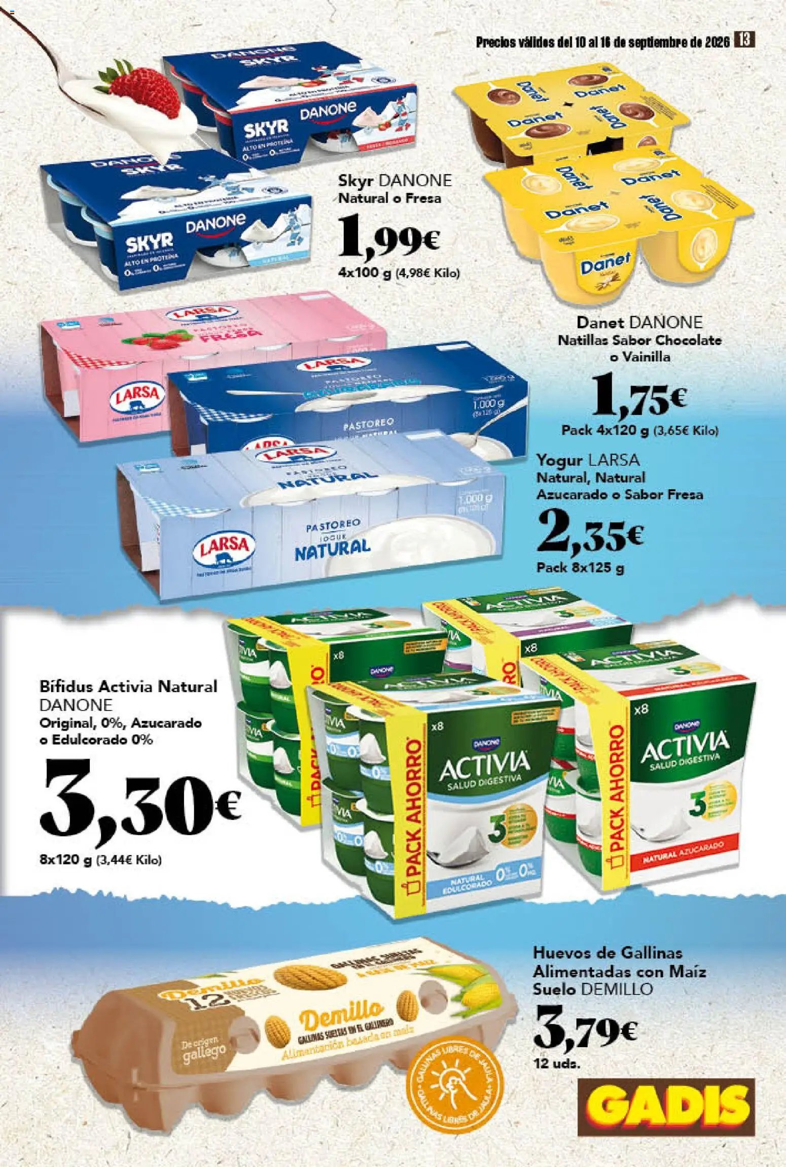Gadis oferta desde 10/09/2026 Gadis Folleto