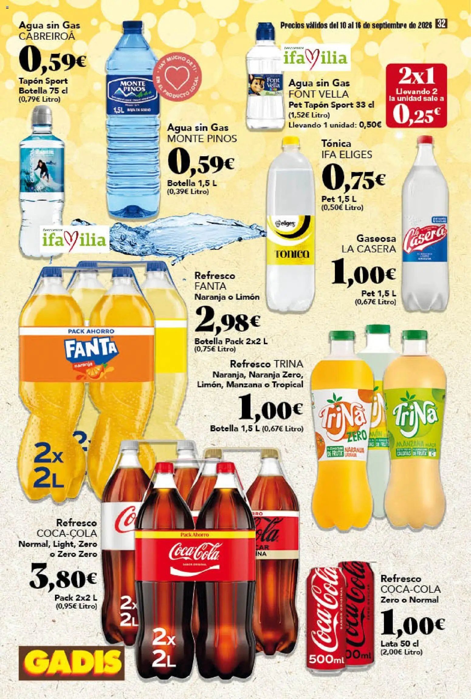 Gadis oferta desde 10/09/2026 Gadis Folleto