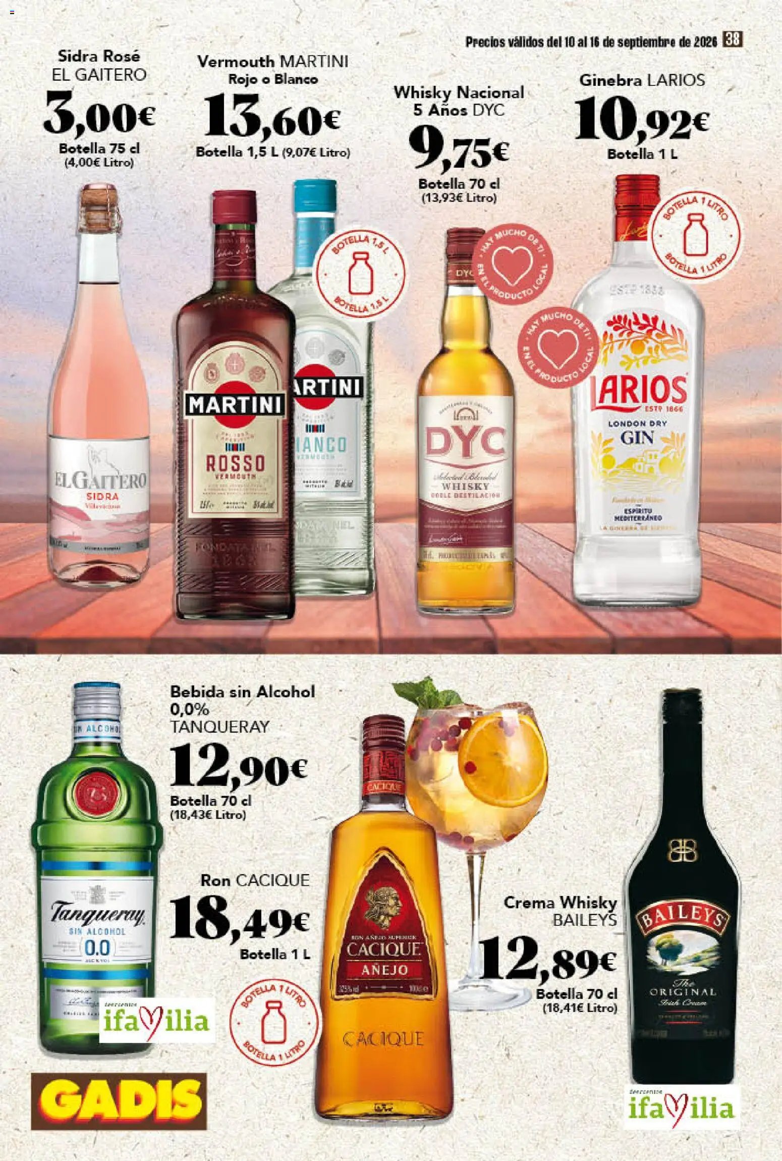 Gadis oferta desde 10/09/2026 Gadis Folleto