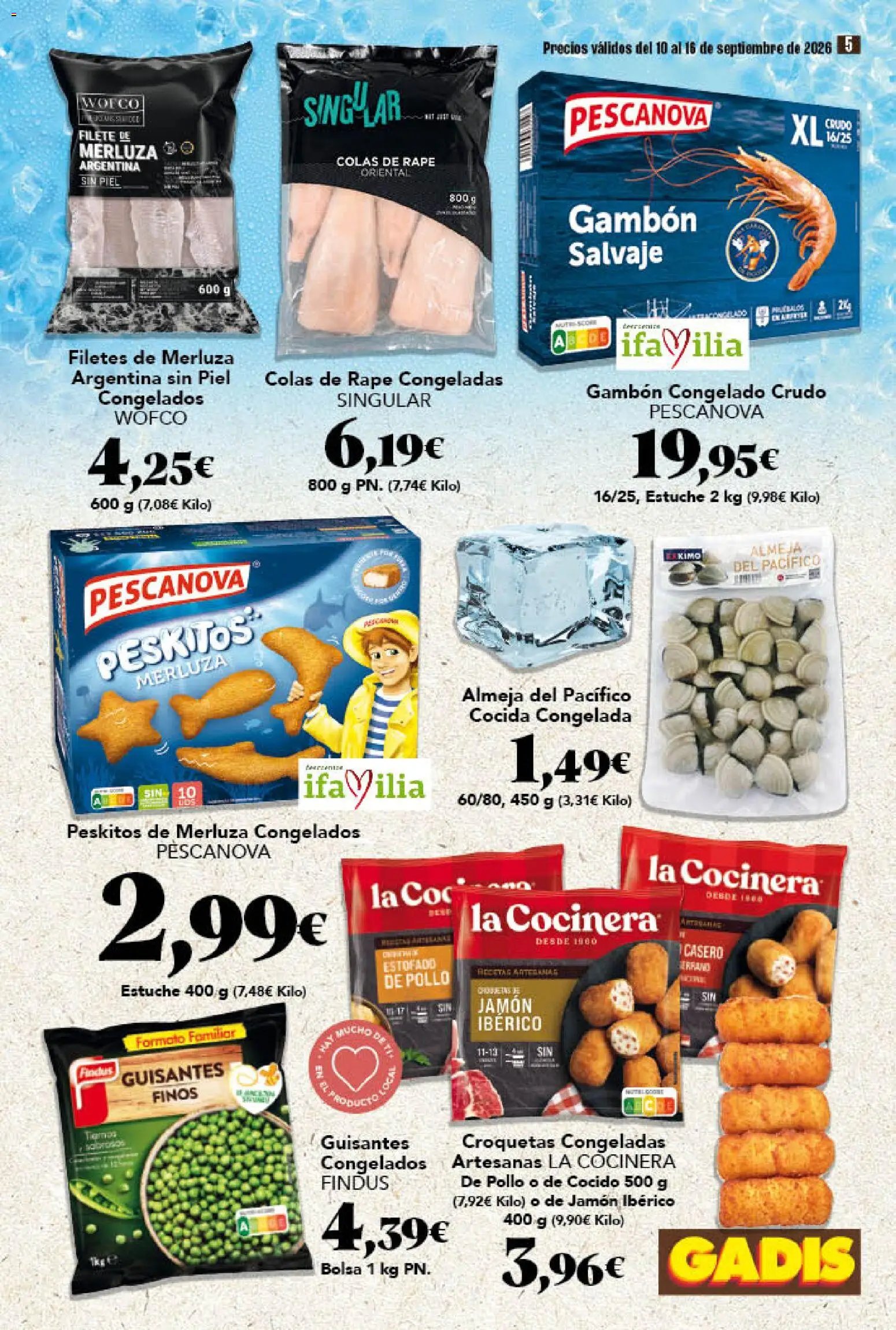Gadis oferta desde 10/09/2026 Gadis Folleto