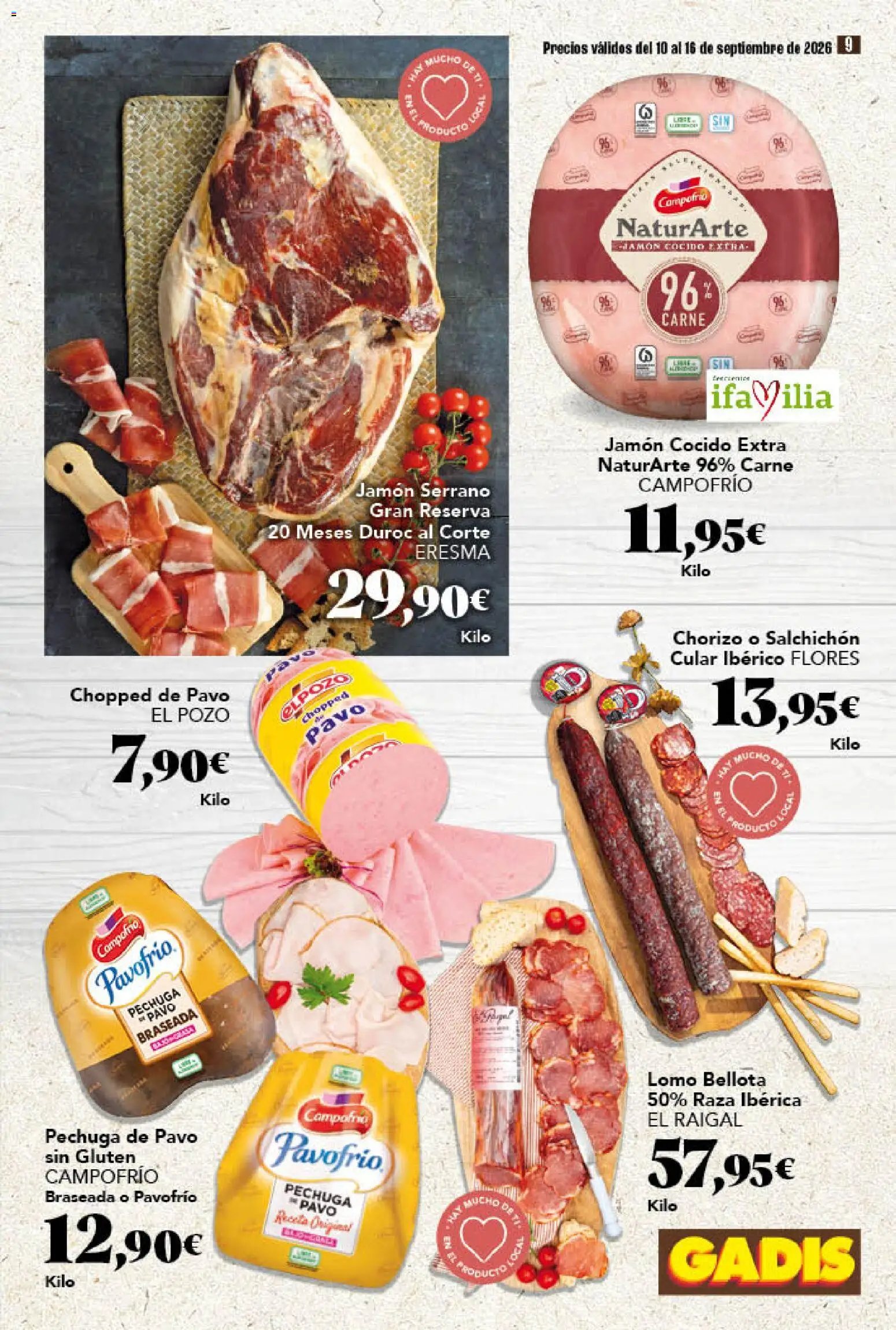 Gadis oferta desde 10/09/2026 Gadis Folleto
