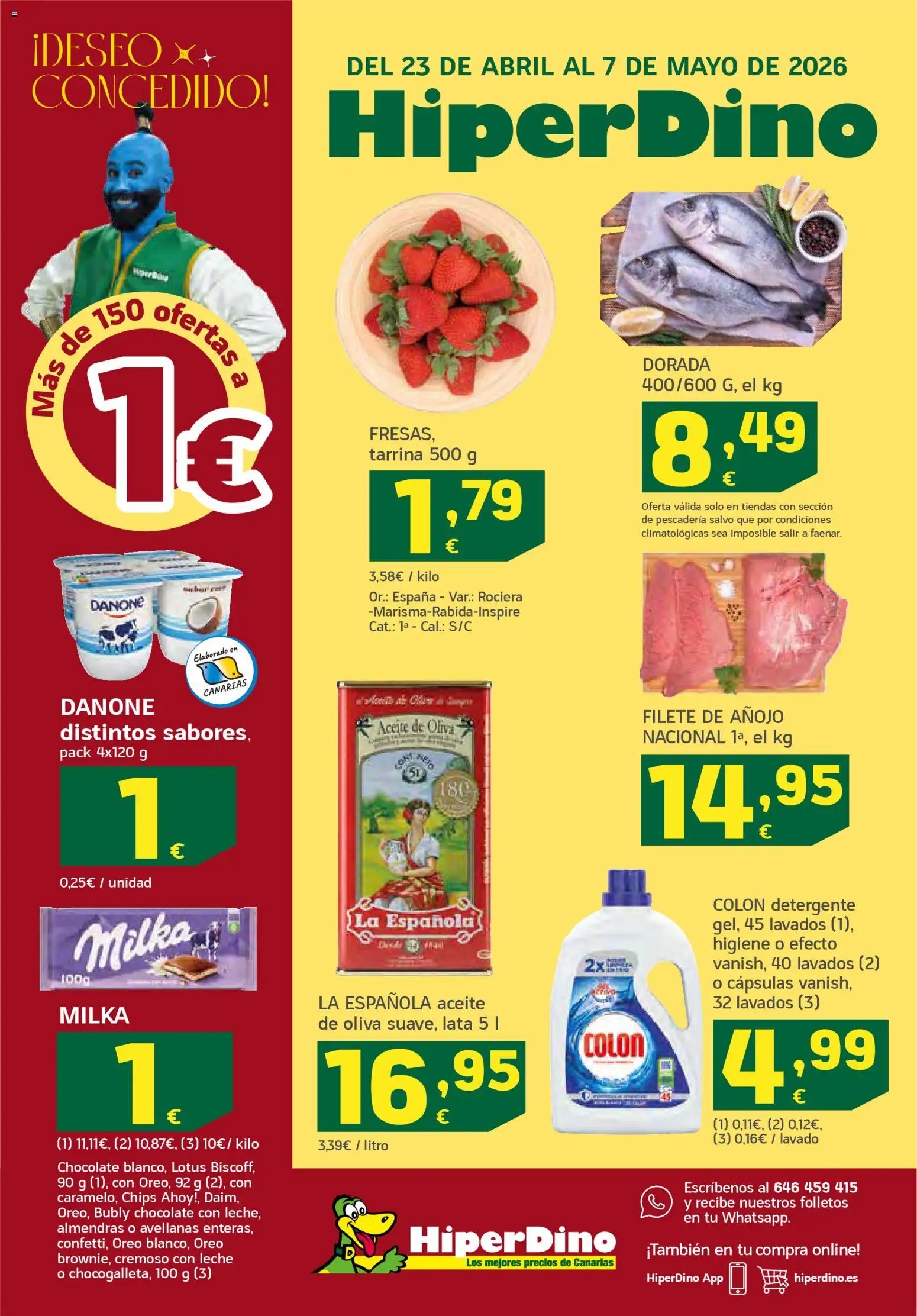 HiperDino oferta desde 23/04/2026 HiperDino Folleto