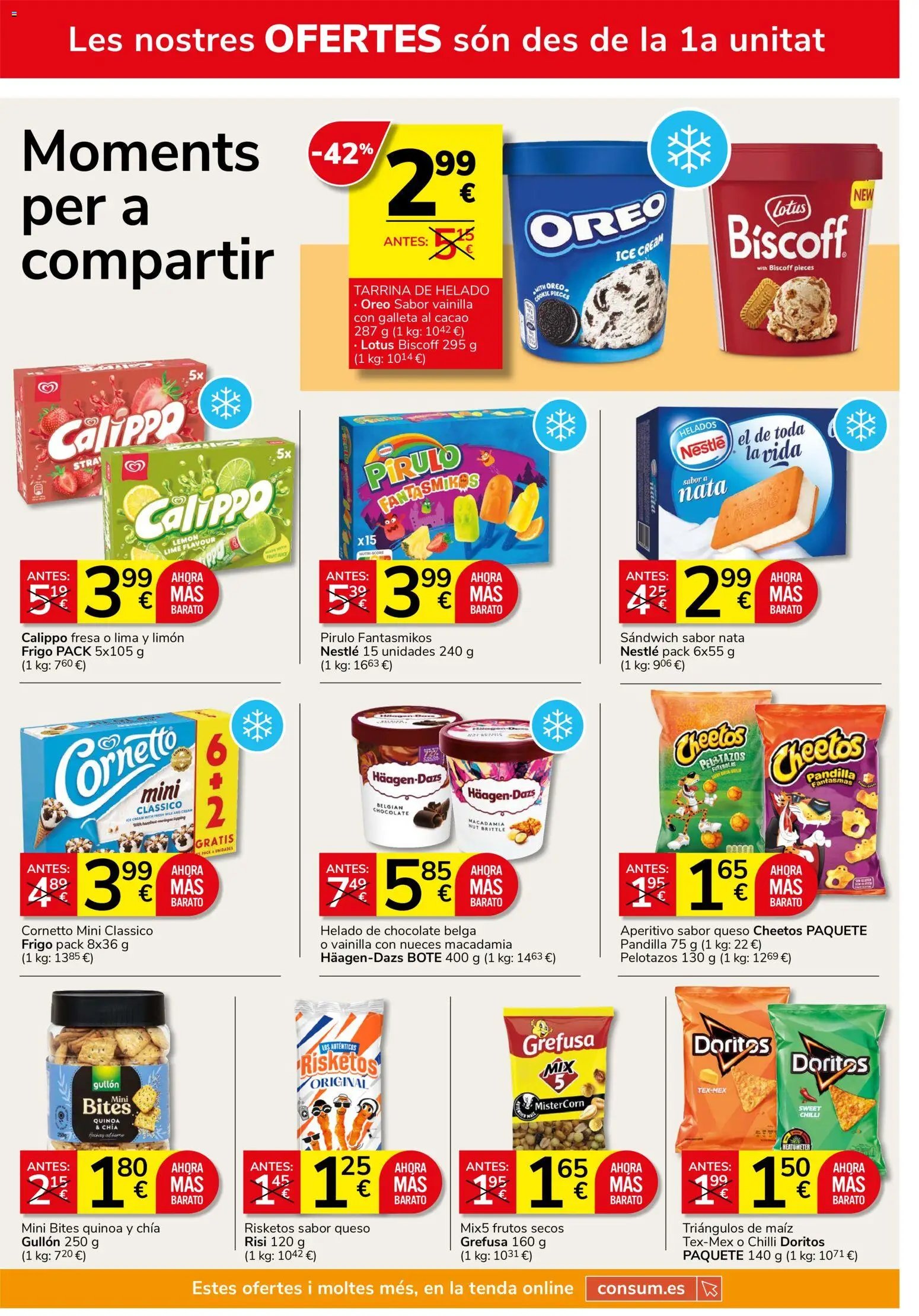 Consum oferta desde 23/07/2026 Consum Folleto