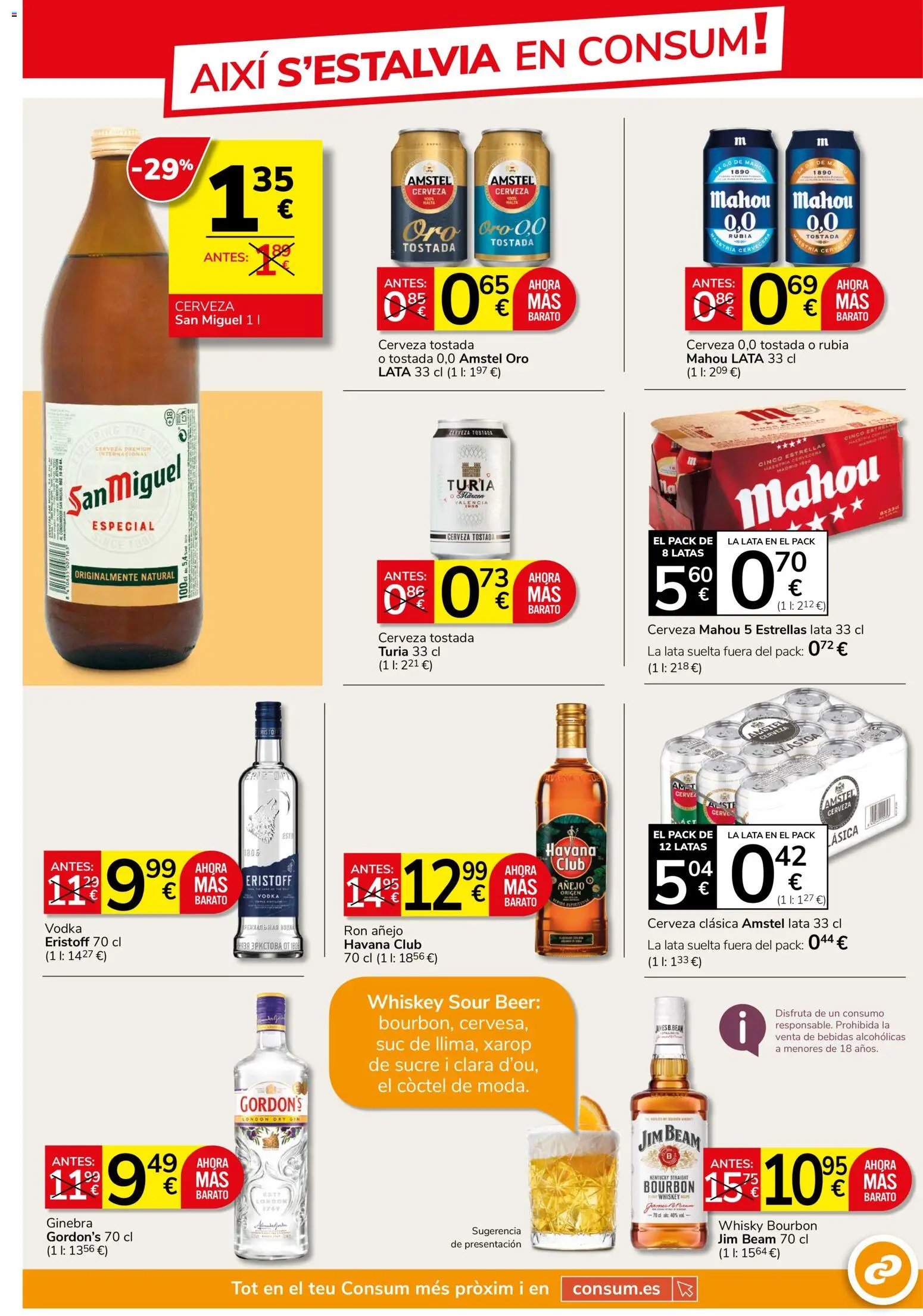 Consum oferta desde 23/07/2026 Consum Folleto
