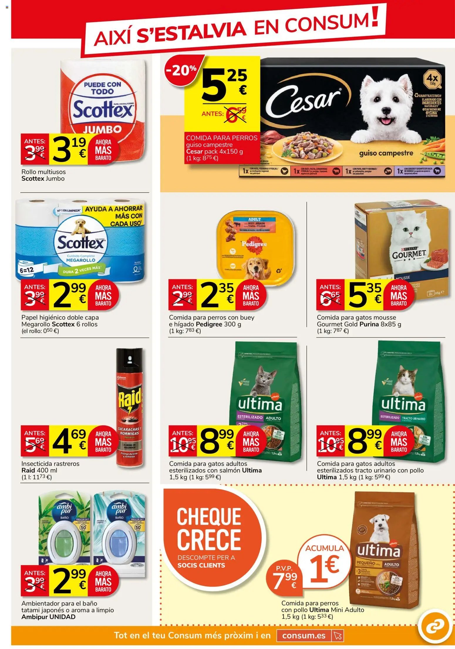 Consum oferta desde 23/07/2026 Consum Folleto
