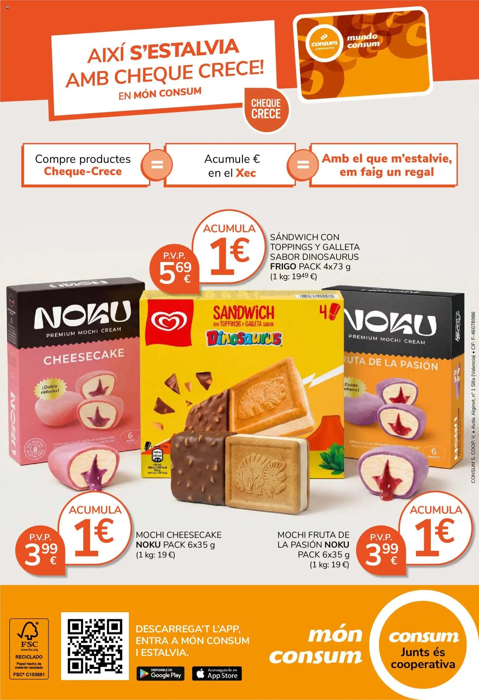 Consum oferta desde 23/07/2026 Consum Folleto