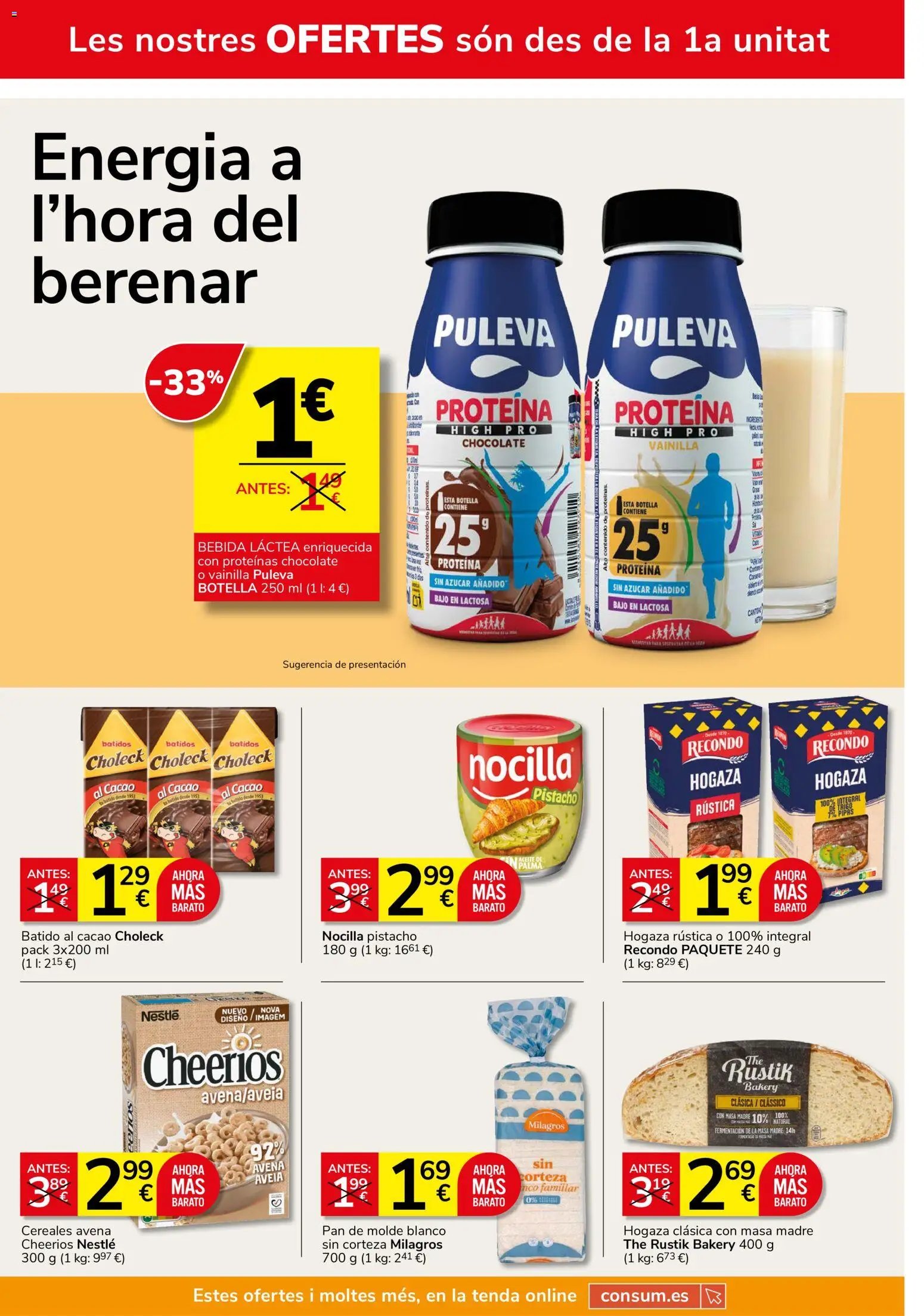 Consum oferta desde 23/07/2026 Consum Folleto