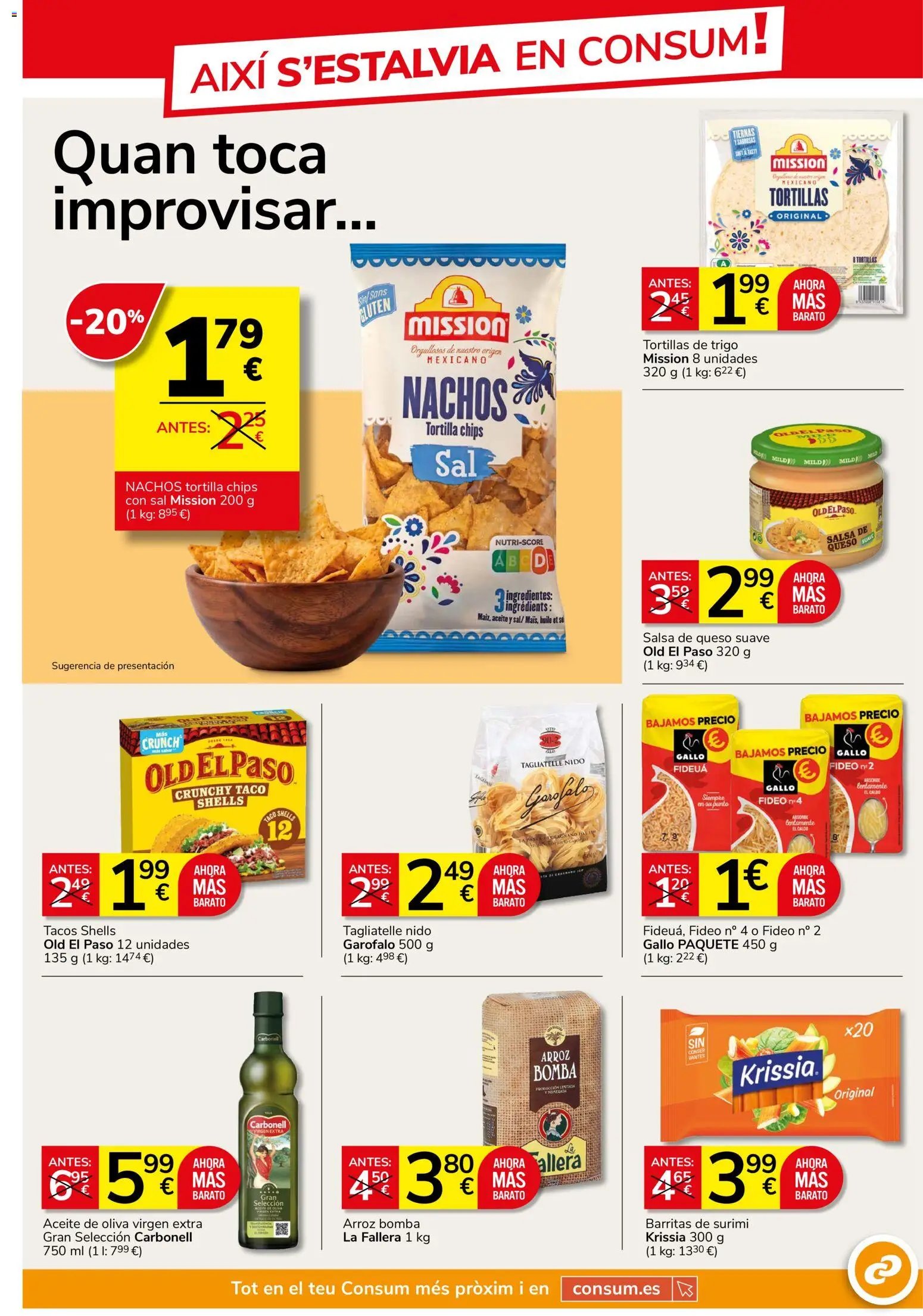 Consum oferta desde 23/07/2026 Consum Folleto