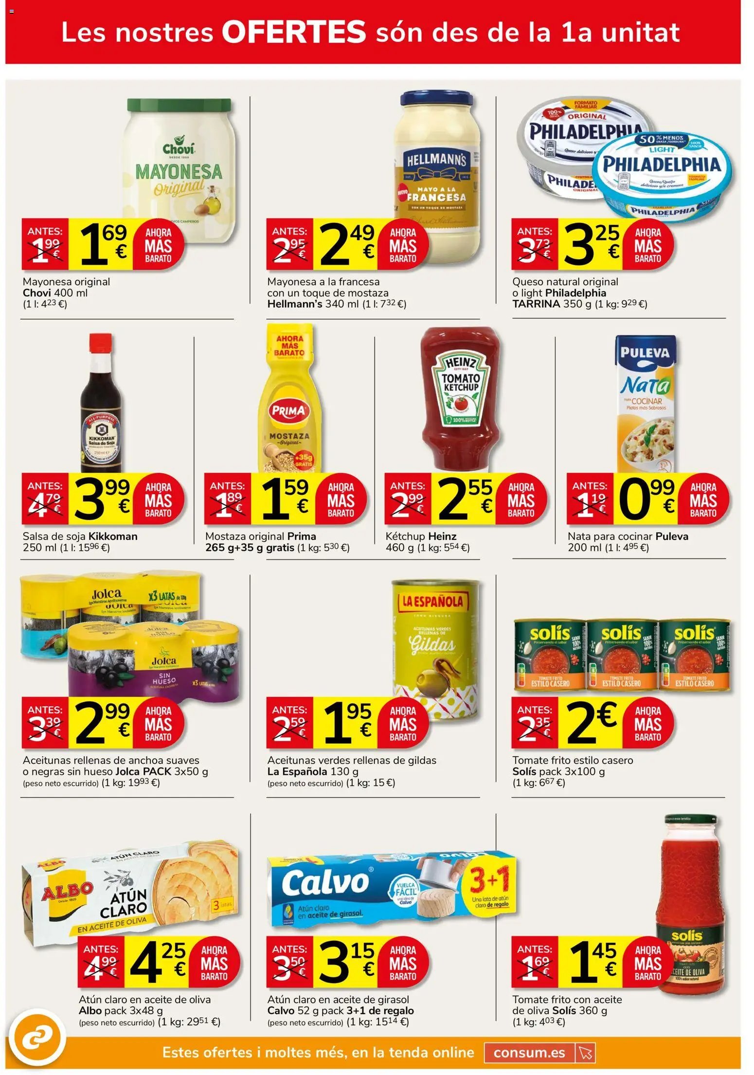 Consum oferta desde 23/07/2026 Consum Folleto