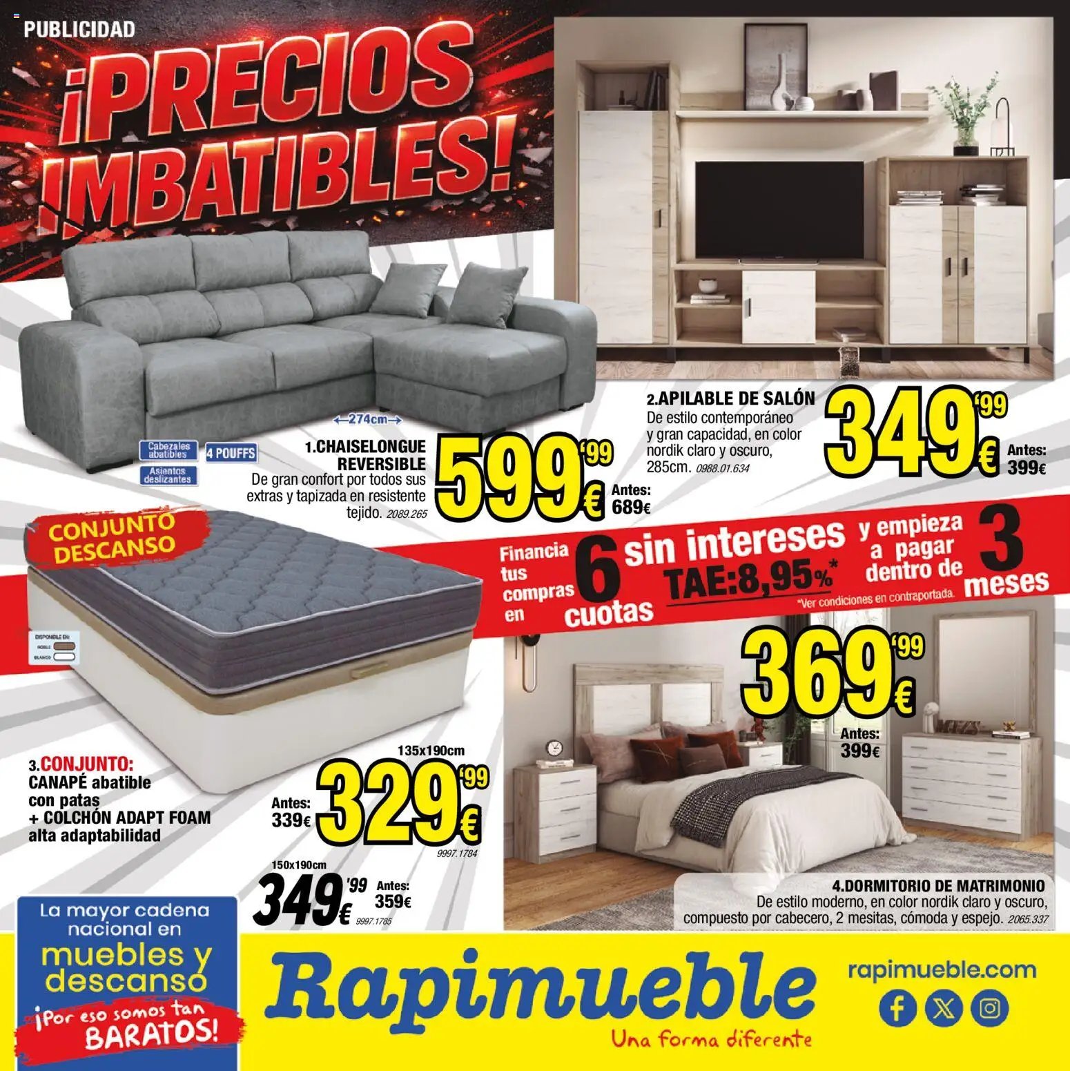 Rapimueble oferta desde 11/05/2026 Rapimueble Folleto