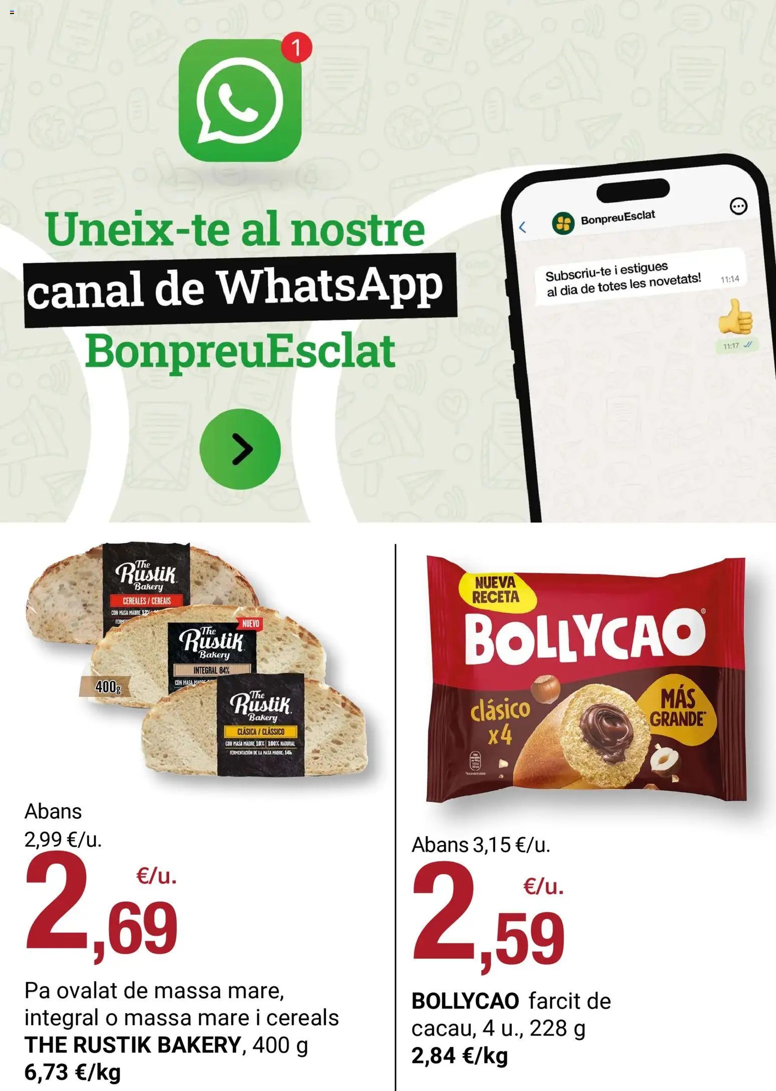 Bonpreu oferta desde 07/01/2026 Folleto