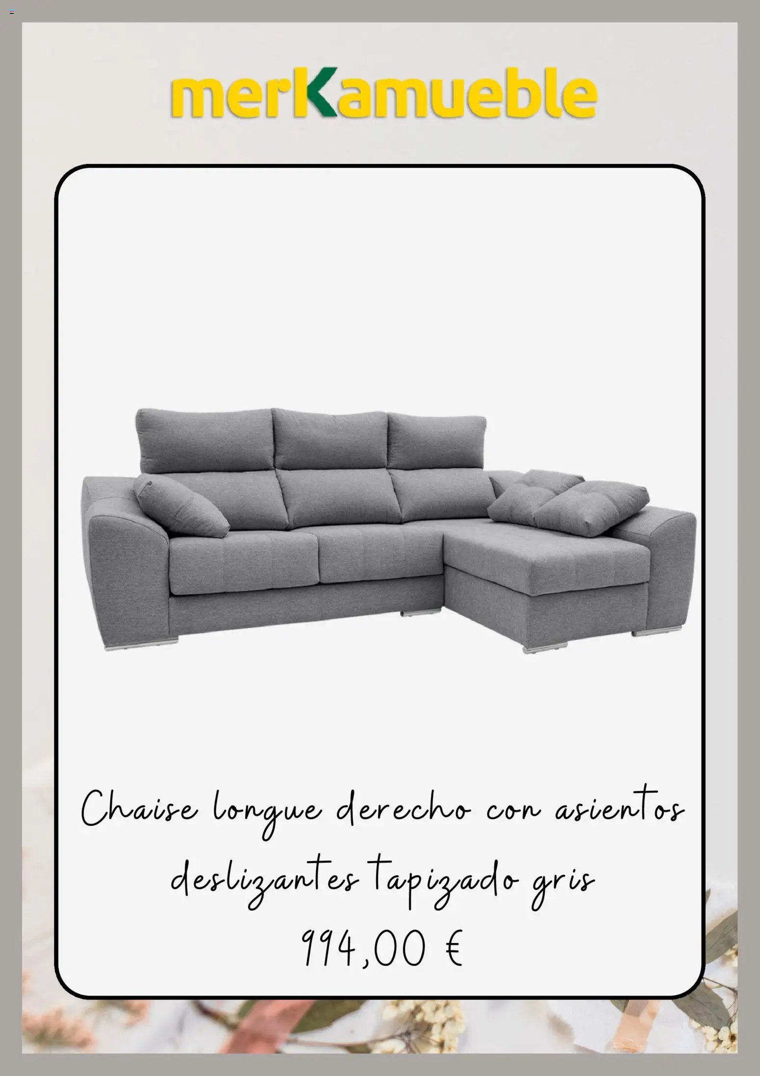 Merkamueble oferta desde 07/07/2026 Merkamueble Folleto