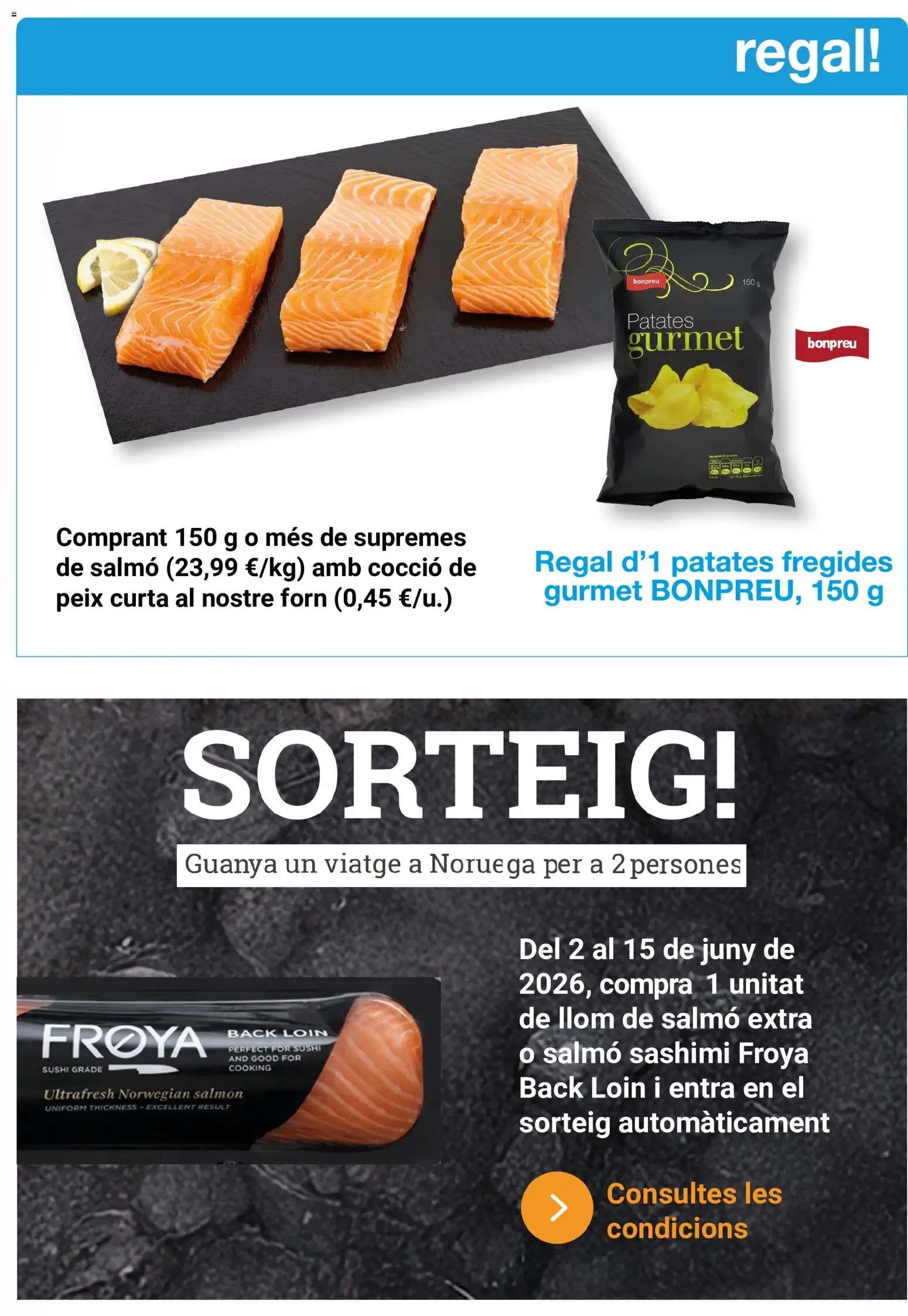 Bonpreu oferta desde 02/06/2026 Bonpreu Folleto